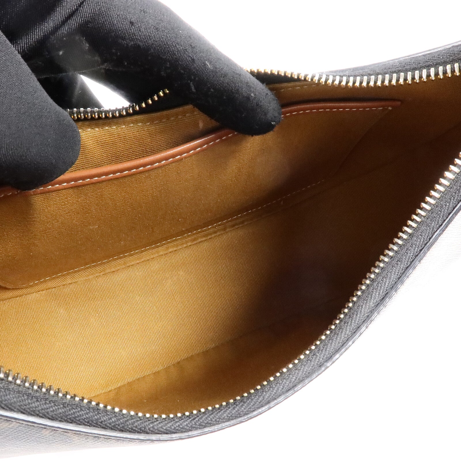 LOUIS VUITTON Shoulder Bag Coated Canvas 5