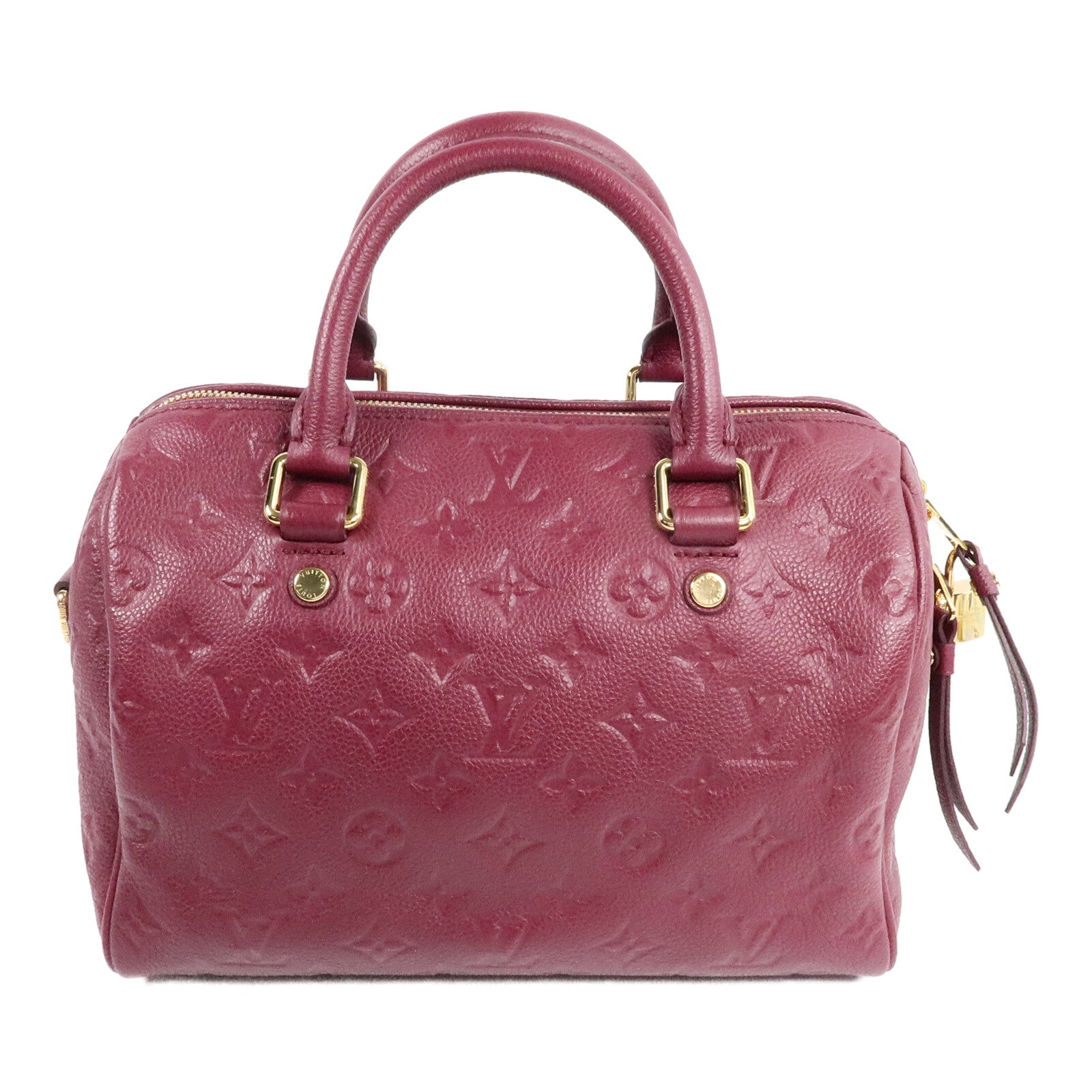 LOUIS VUITTON Speedy M40764 2-Way Bag Calfskin 2