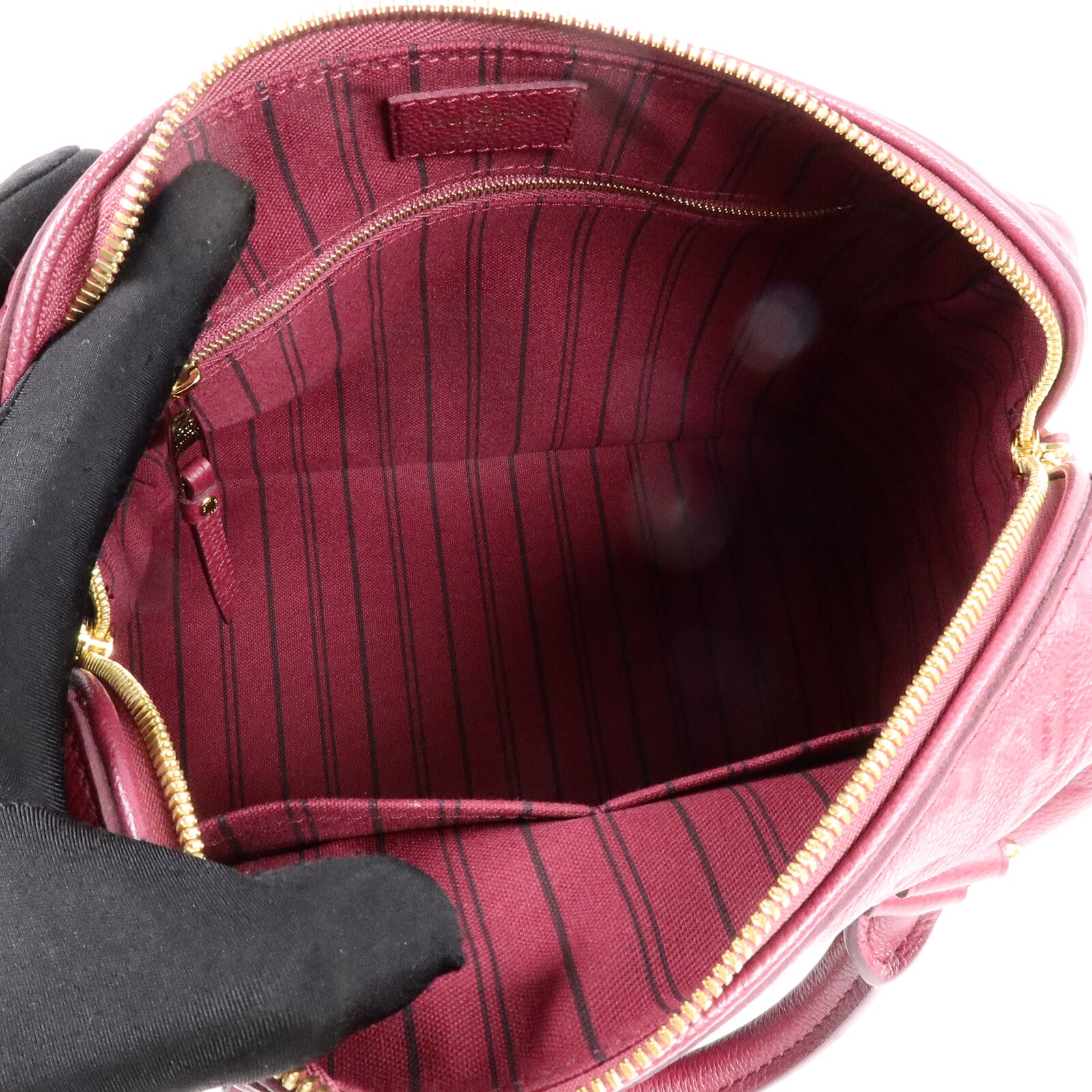 LOUIS VUITTON Speedy M40764 2-Way Bag Calfskin 5