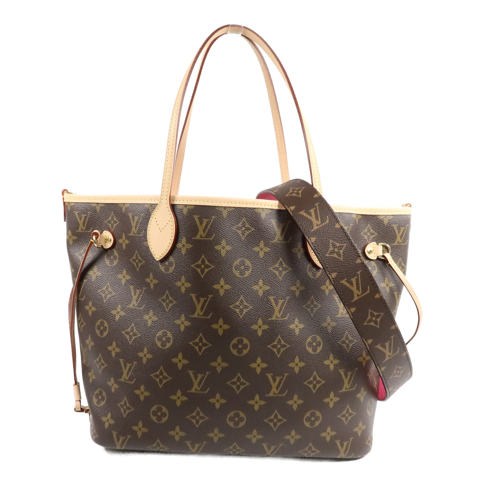 LOUIS VUITTON Neverfull M12257 兩用包 塗層帆布