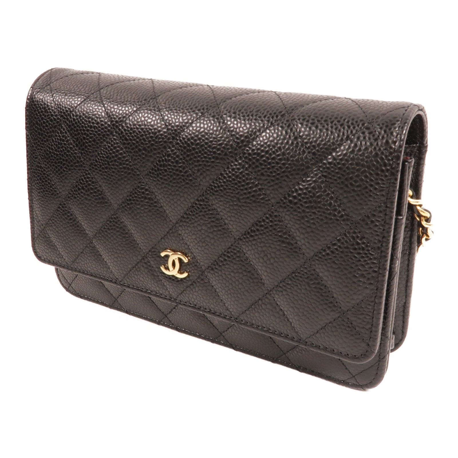 LOUIS VUITTON WOC Shoulder Bag Calfskin 3