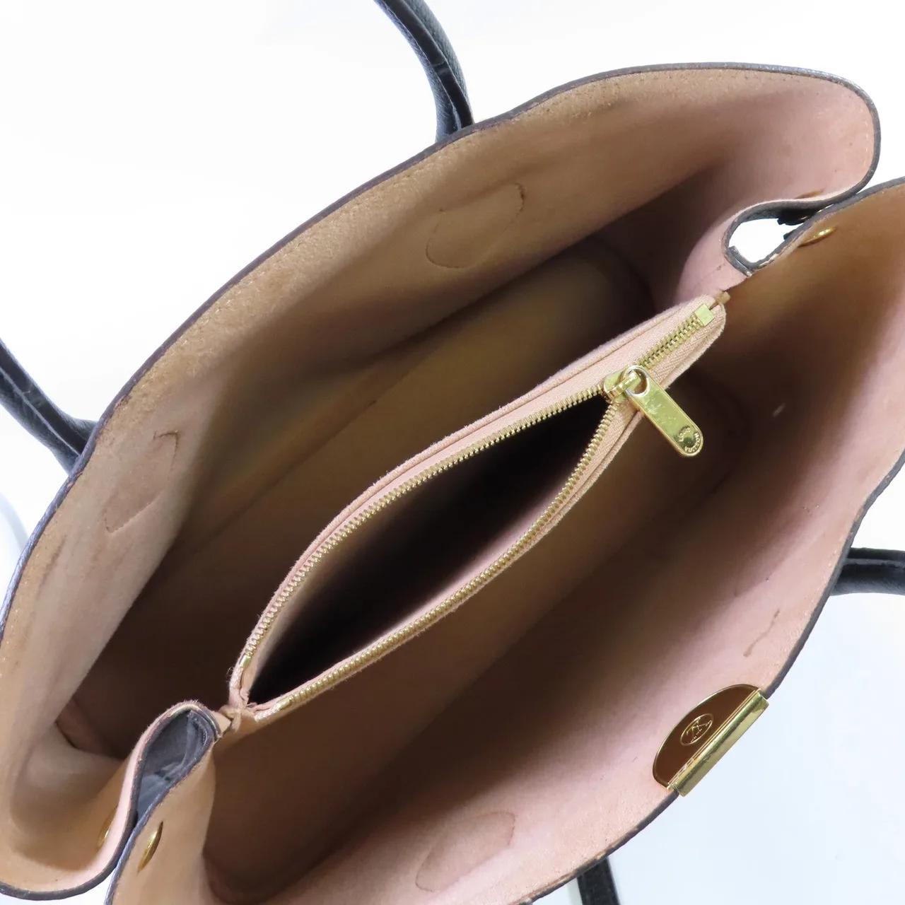 LOUIS VUITTON Flandrin M41595 兩用包 塗層帆布 棕色 / 黑色 塗層帆布 中古品B - 縮圖 5