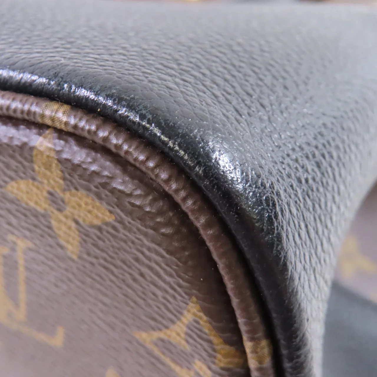 LOUIS VUITTON Flandrin M41595 兩用包 塗層帆布 棕色 / 黑色 塗層帆布 中古品B - 縮圖 12