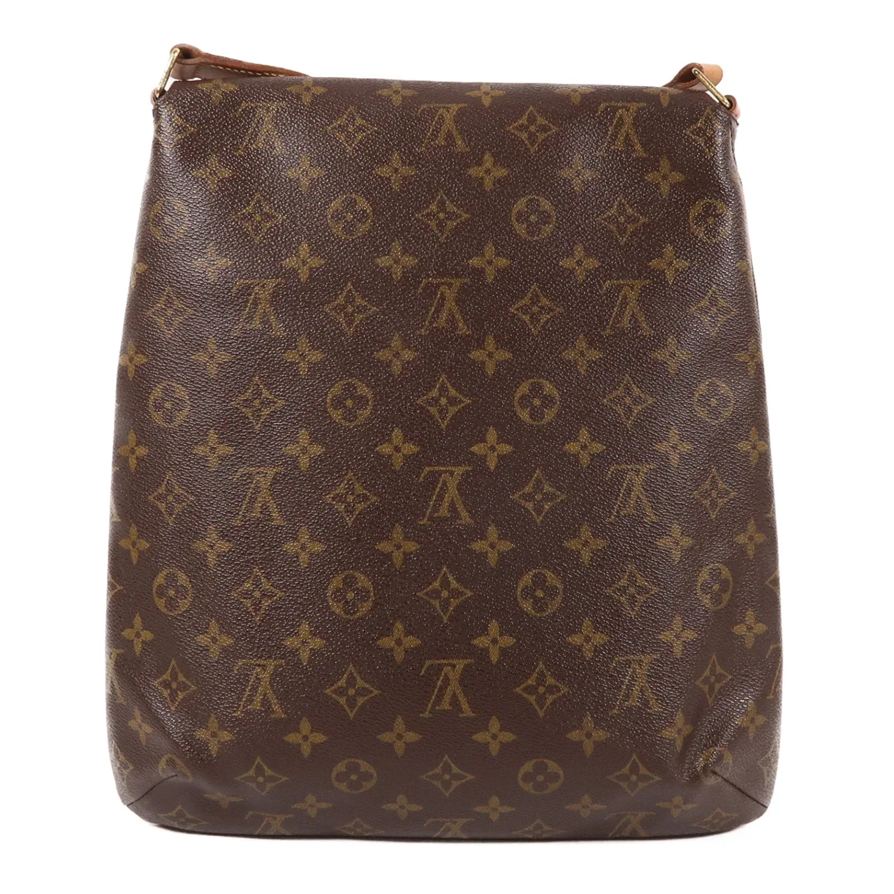 LOUIS VUITTON Musette M51256 肩背包 塗層帆布 棕色 / Brown 塗層帆布 中古品B - 縮圖 2