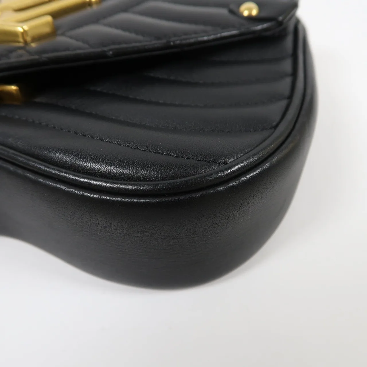 LOUIS VUITTON New Wave M51683 兩用包 牛皮 黑色 / Black 牛皮 中古品A - 縮圖 10