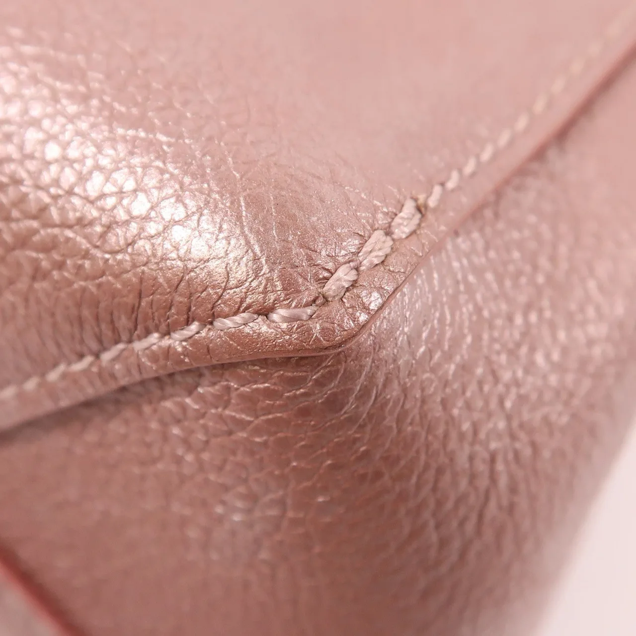 LOUIS VUITTON Lock Me M42866 兩用包 牛皮 粉色 / Pink 牛皮 中古品B - 縮圖 8