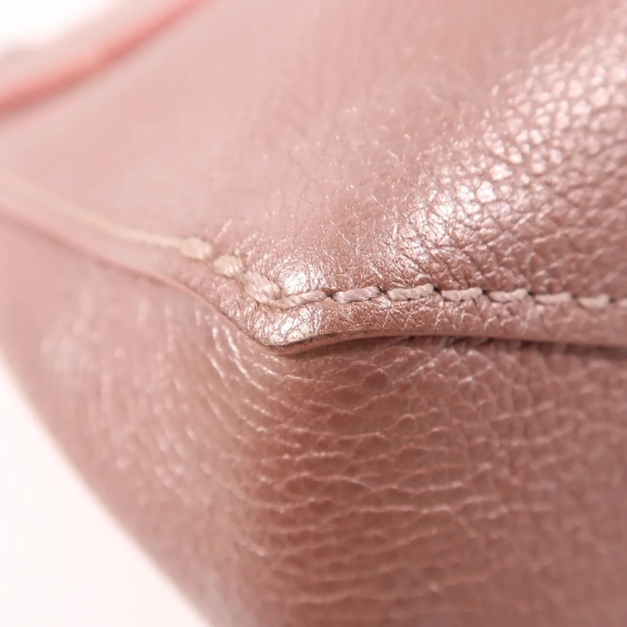 LOUIS VUITTON Lock Me M42866 兩用包 牛皮 粉色 / Pink 牛皮 中古品B - 縮圖 9