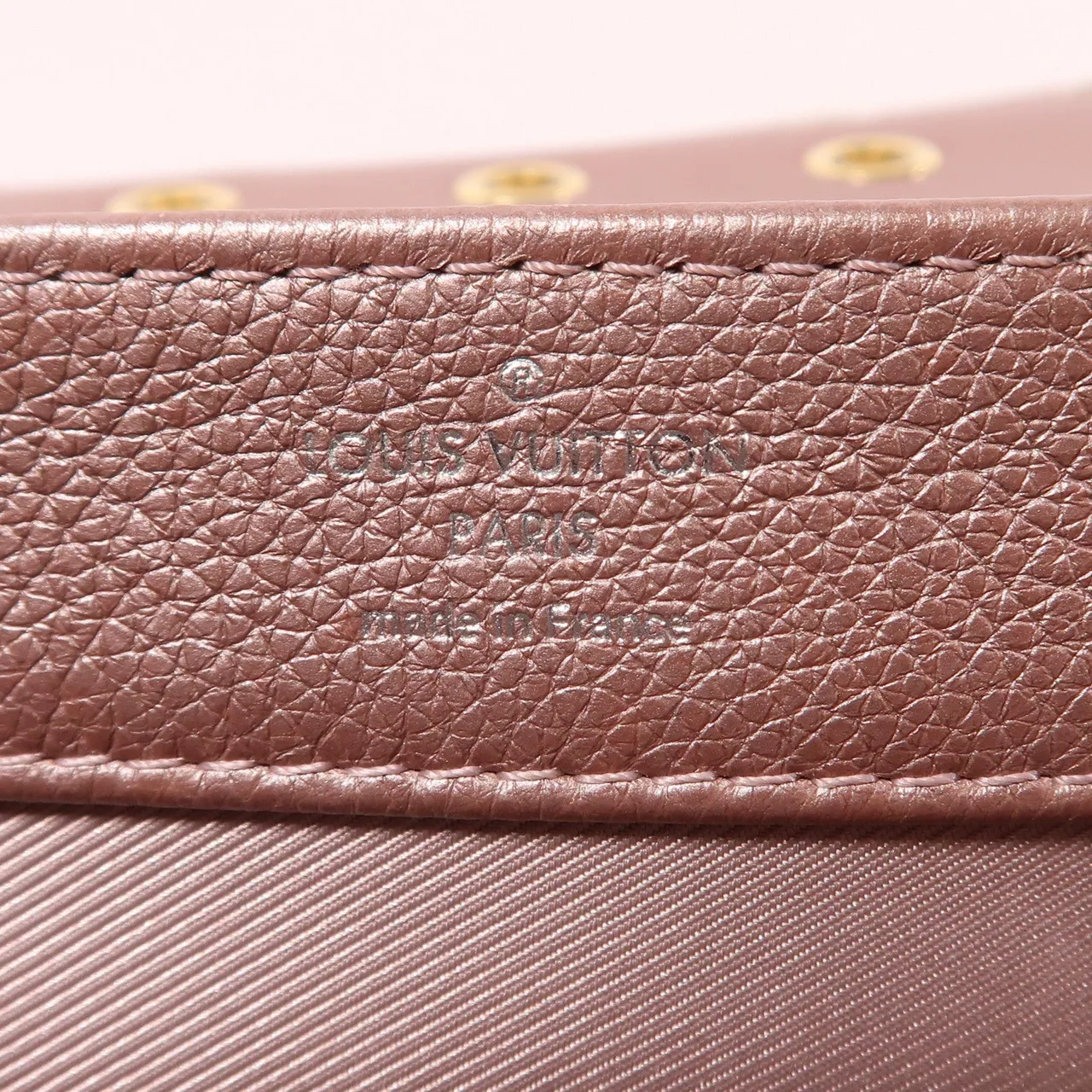 LOUIS VUITTON Lock Me M42866 兩用包 牛皮 粉色 / Pink 牛皮 中古品B - 縮圖 11