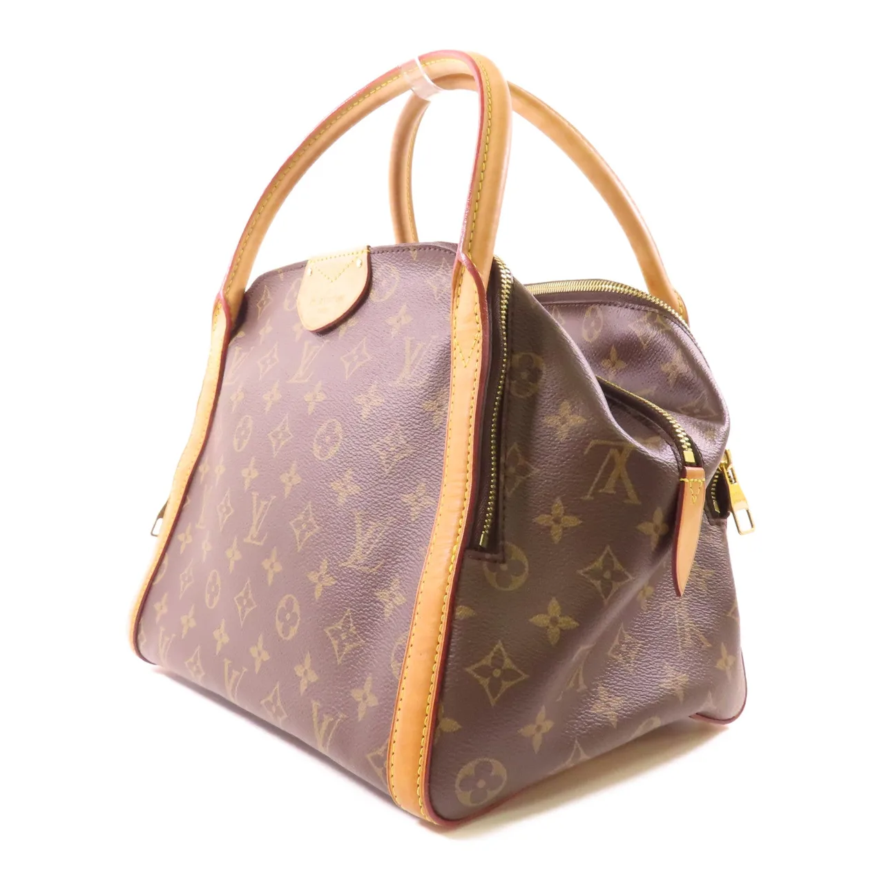 LOUIS VUITTON Marais M41070 手提包 塗層帆布 棕色 / Brown 塗層帆布 中古品B - 縮圖 3