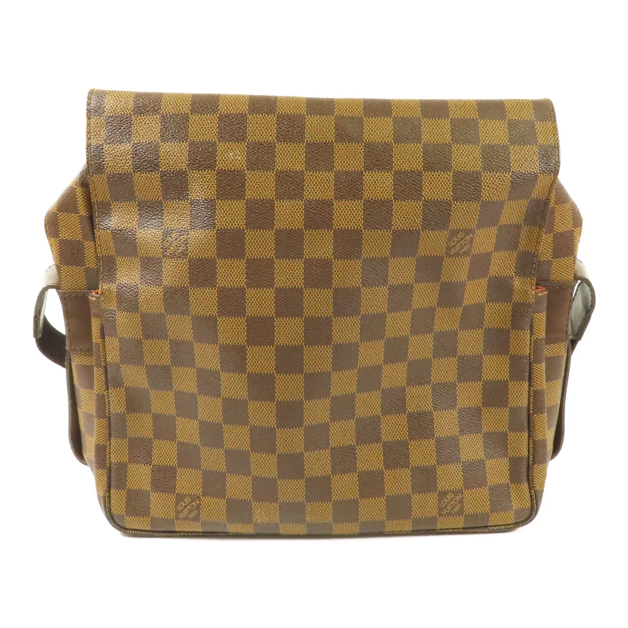 LOUIS VUITTON Naviglio N45255 肩背包 塗層帆布 棕色 / Brown 塗層帆布 中古品B - 縮圖 2