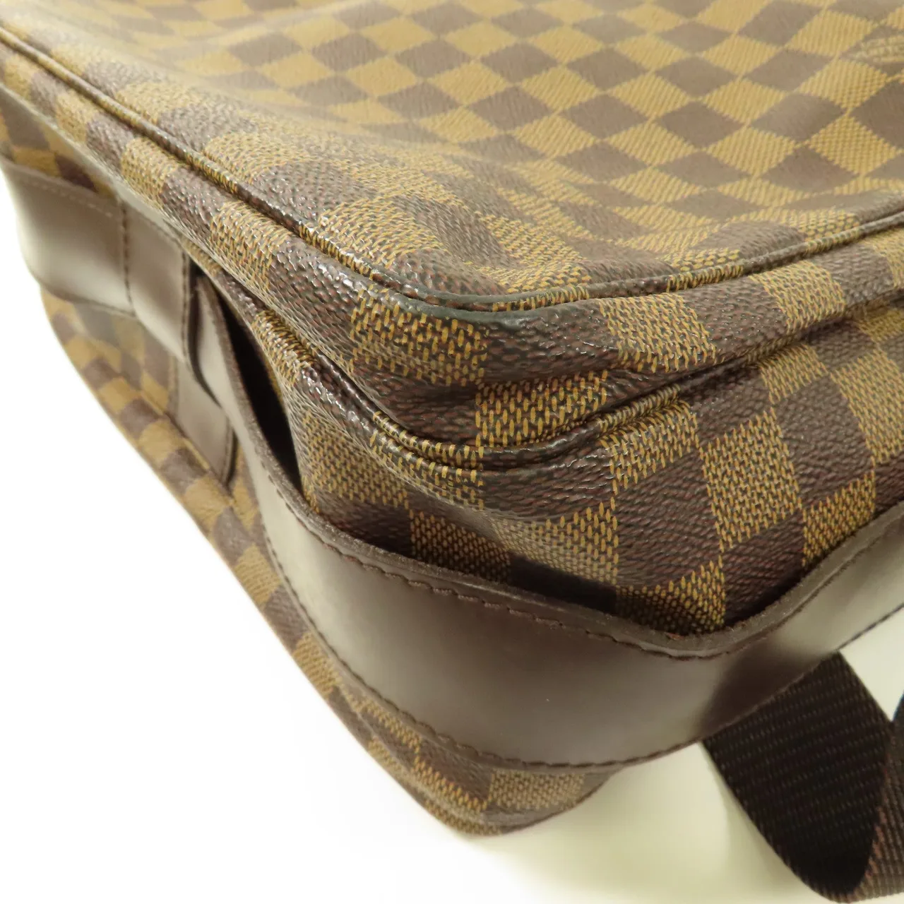 LOUIS VUITTON Naviglio N45255 肩背包 塗層帆布 棕色 / Brown 塗層帆布 中古品B - 縮圖 8