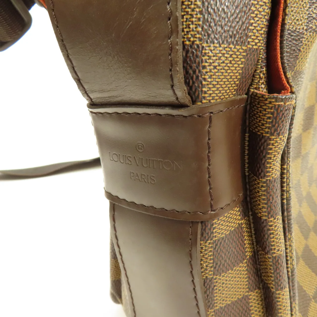 LOUIS VUITTON Naviglio N45255 肩背包 塗層帆布 棕色 / Brown 塗層帆布 中古品B - 縮圖 14