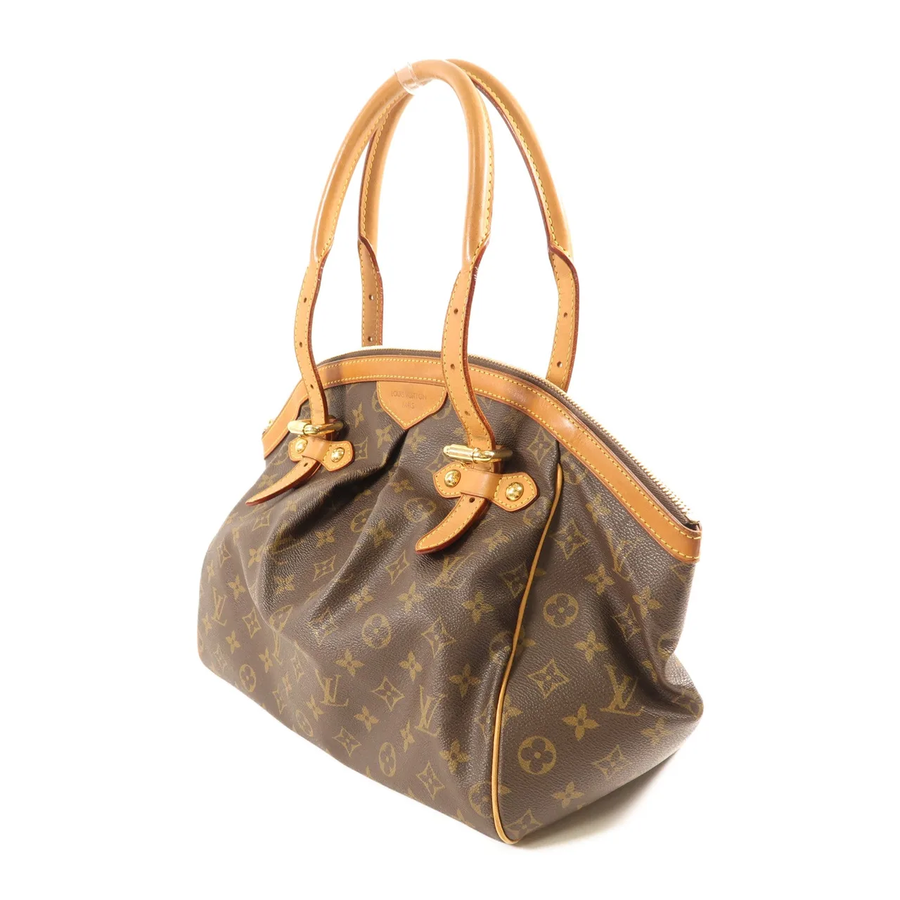 LOUIS VUITTON Tivoli M40144 肩背包 塗層帆布 棕色 / Brown 塗層帆布 中古品B - 縮圖 3