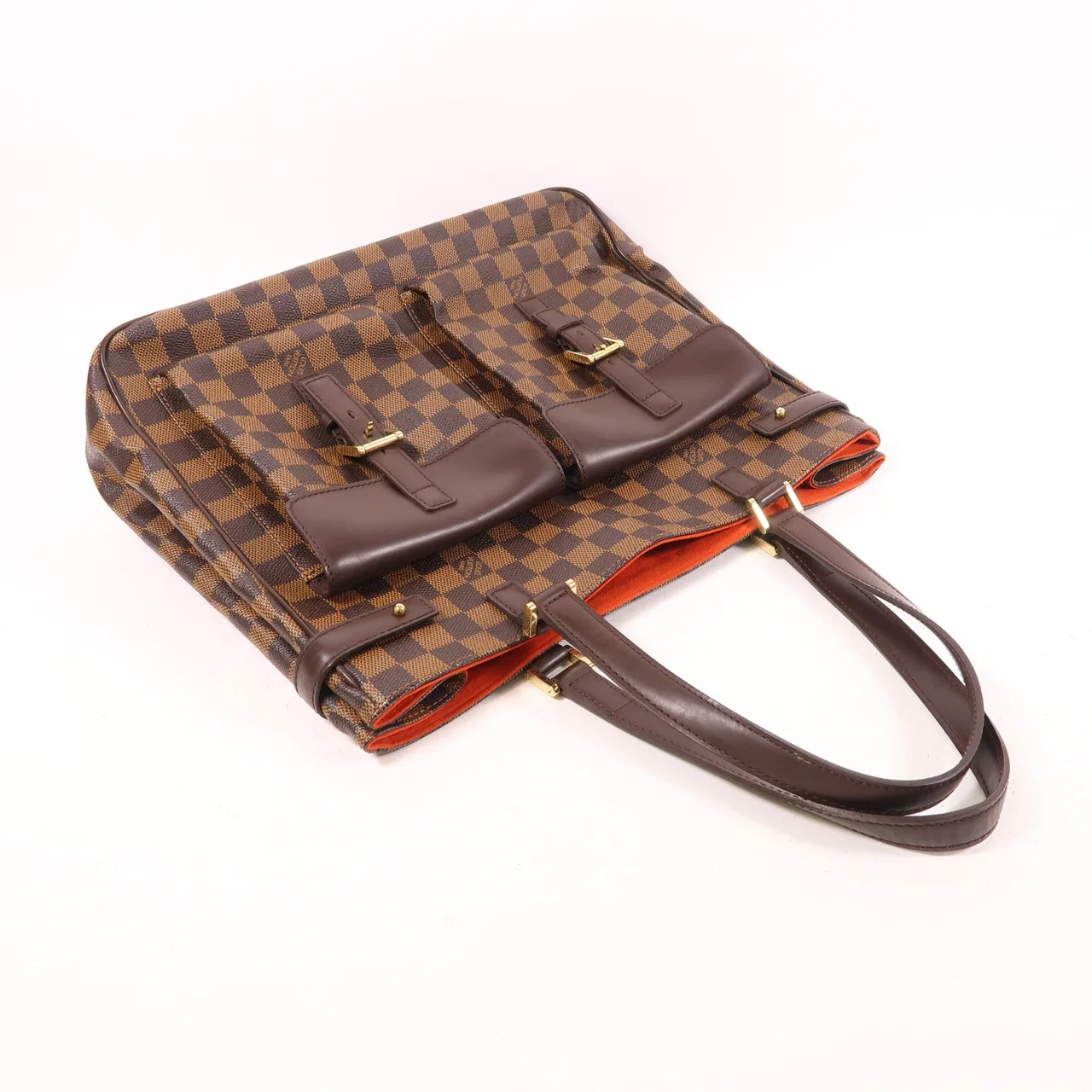 LOUIS VUITTON N51128 肩背包 塗層帆布 棕色 塗層帆布 中古品A - 縮圖 8