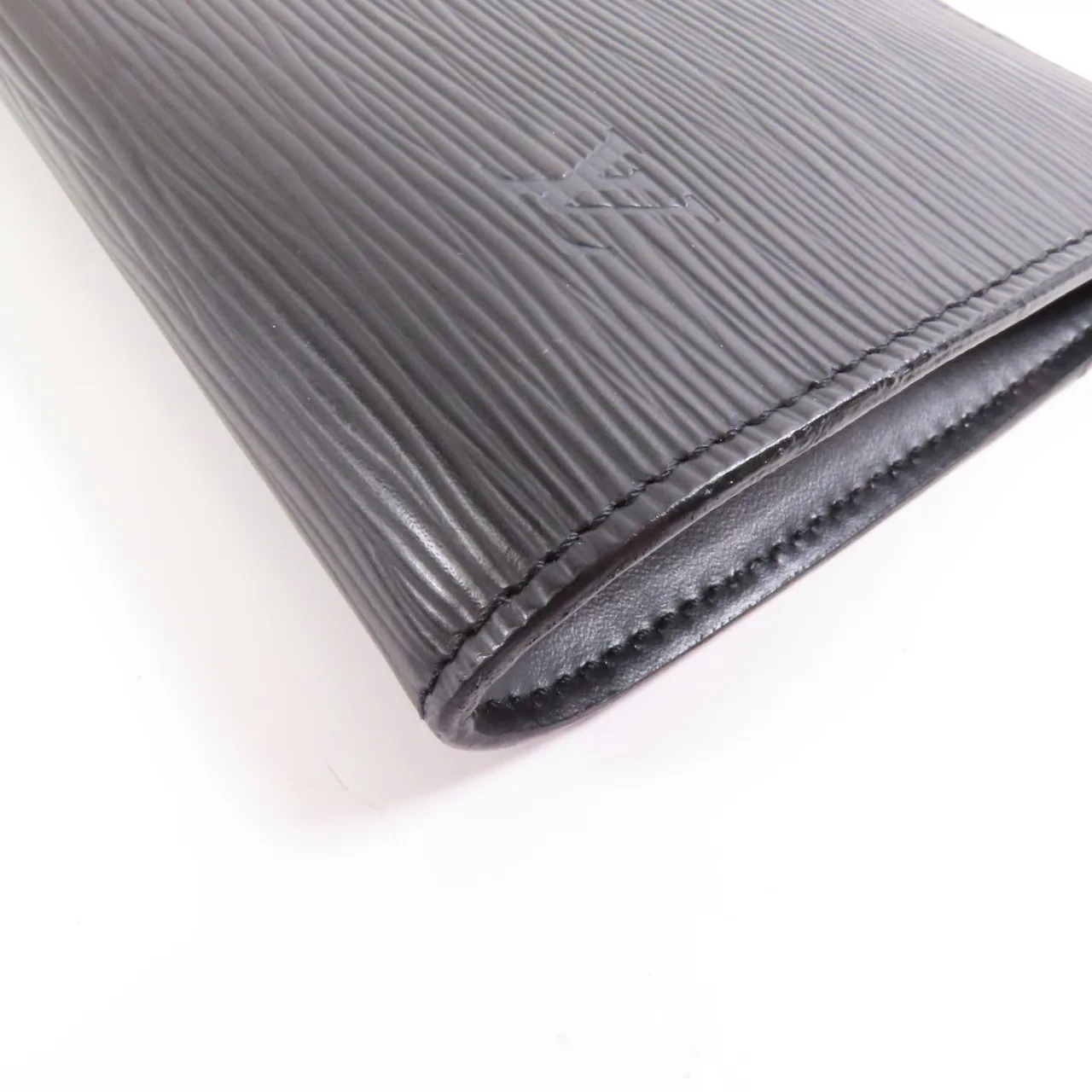 LOUIS VUITTON Pochette Accessoires M52982 化妝箱包 牛皮 黑色 / Black 牛皮 中古品B - 縮圖 6