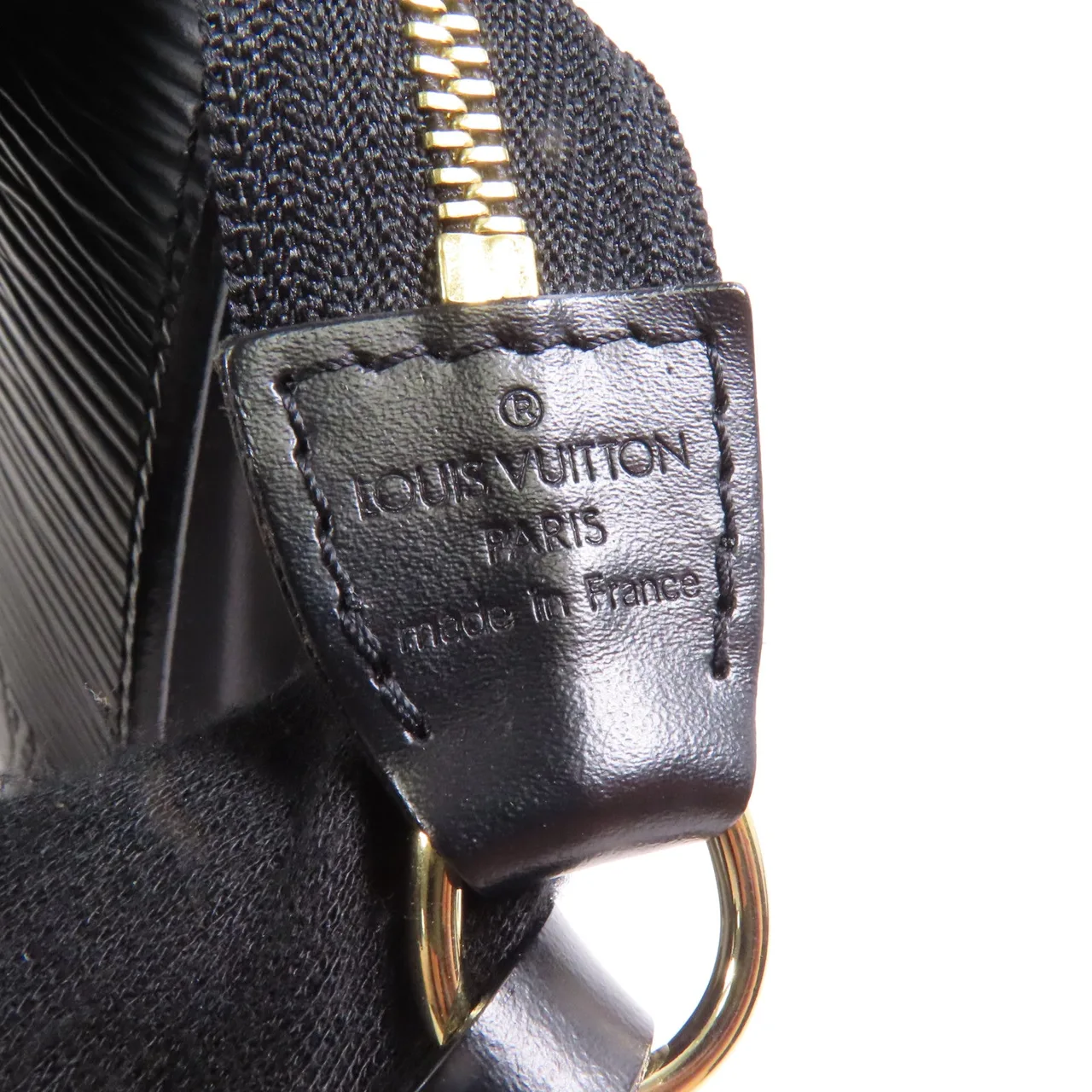 LOUIS VUITTON Pochette Accessoires M52982 化妝箱包 牛皮 黑色 / Black 牛皮 中古品B - 縮圖 9