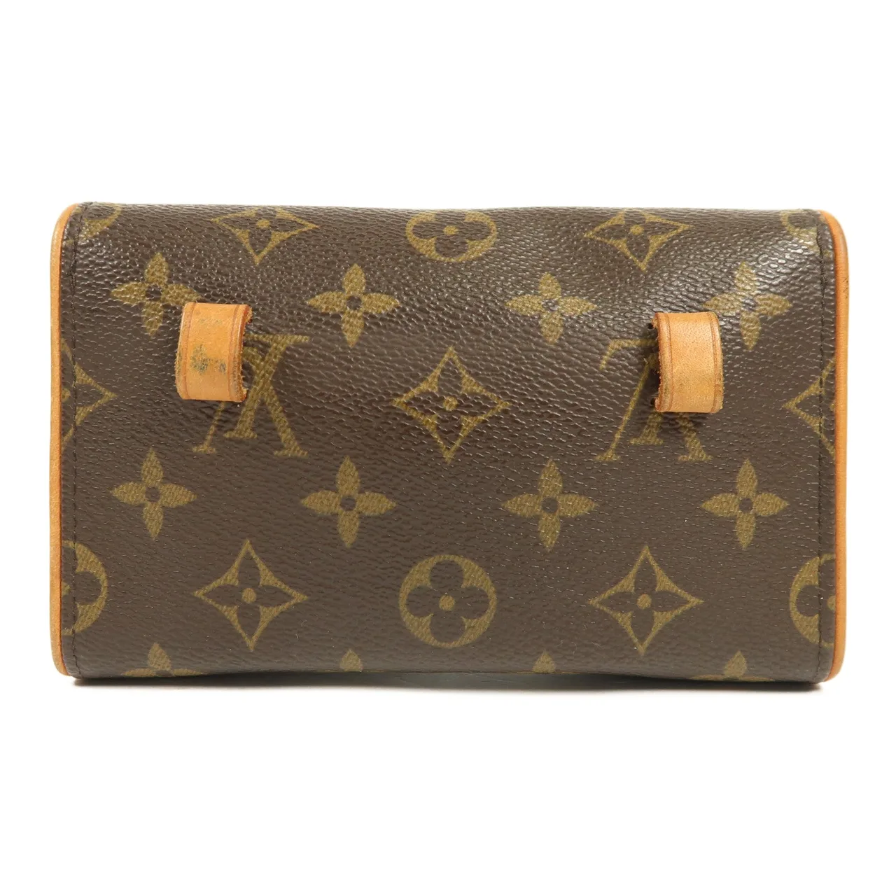 LOUIS VUITTON Pochette Florentine M51855 腰包 塗層帆布 棕色 塗層帆布 中古品B - 縮圖 2