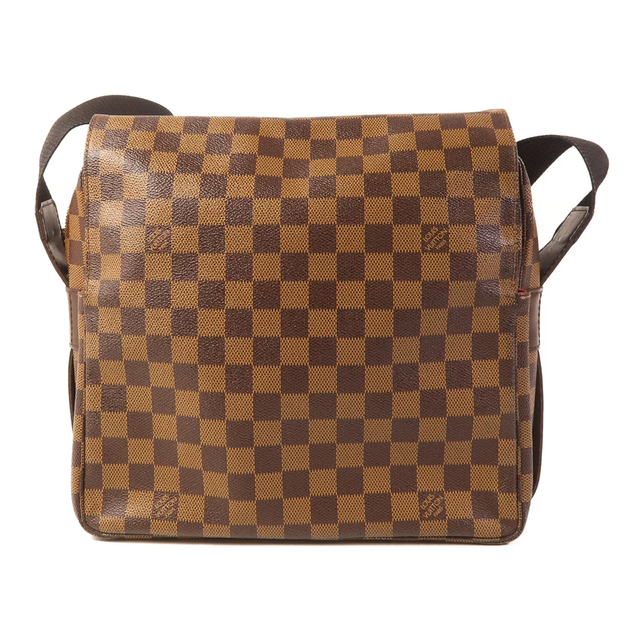 LOUIS VUITTON Naviglio N45255 肩背包 塗層帆布 棕色 塗層帆布 中古品A - 縮圖 2