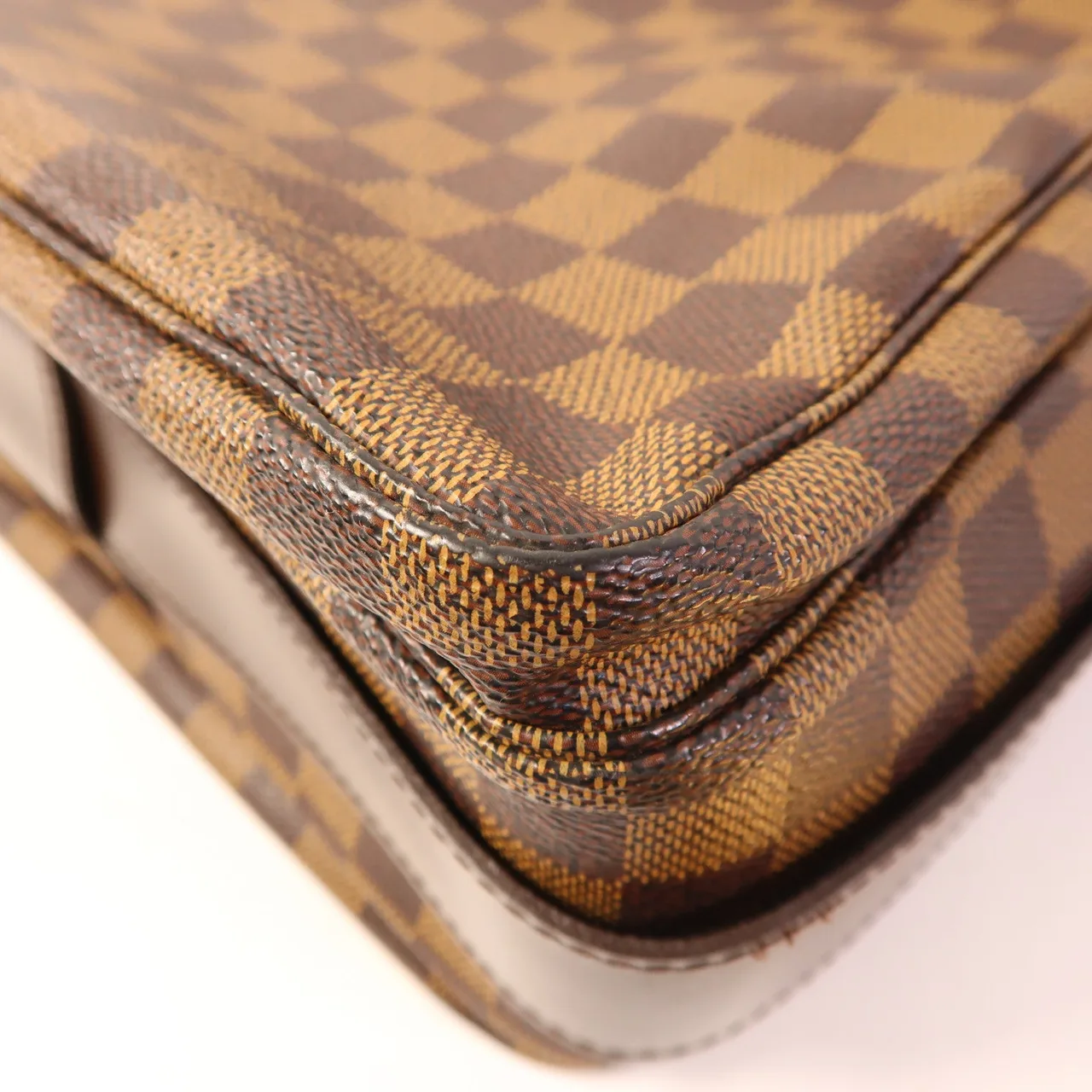 LOUIS VUITTON Naviglio N45255 肩背包 塗層帆布 棕色 塗層帆布 中古品A - 縮圖 10