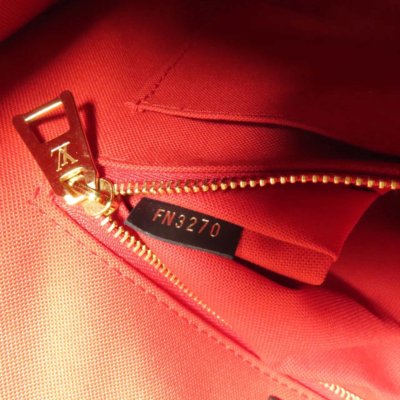 LOUIS VUITTON OnTheGo M45321 兩用包 塗層帆布 棕色 塗層帆布 中古品A - 縮圖 7