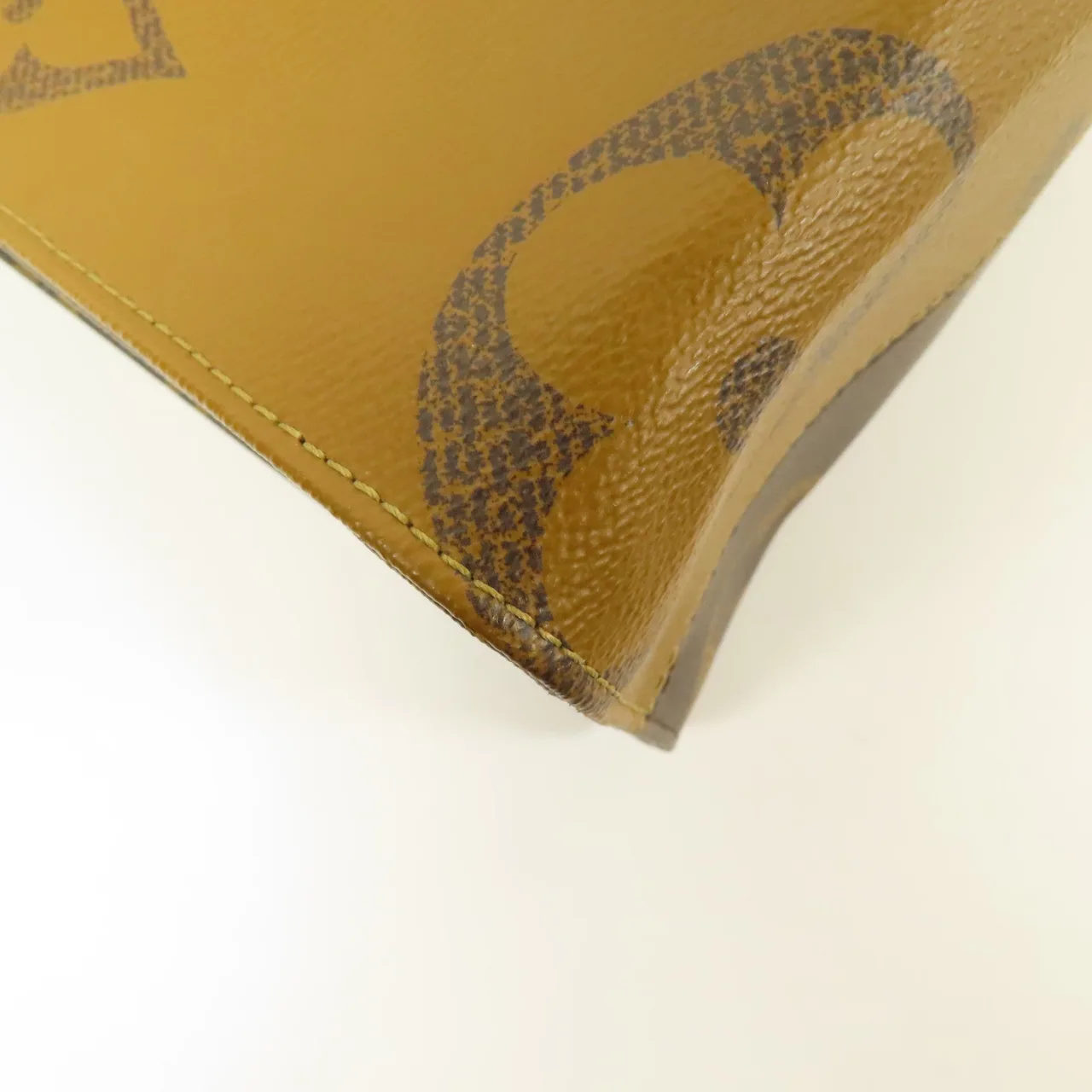 LOUIS VUITTON OnTheGo M45321 兩用包 塗層帆布 棕色 塗層帆布 中古品A - 縮圖 13