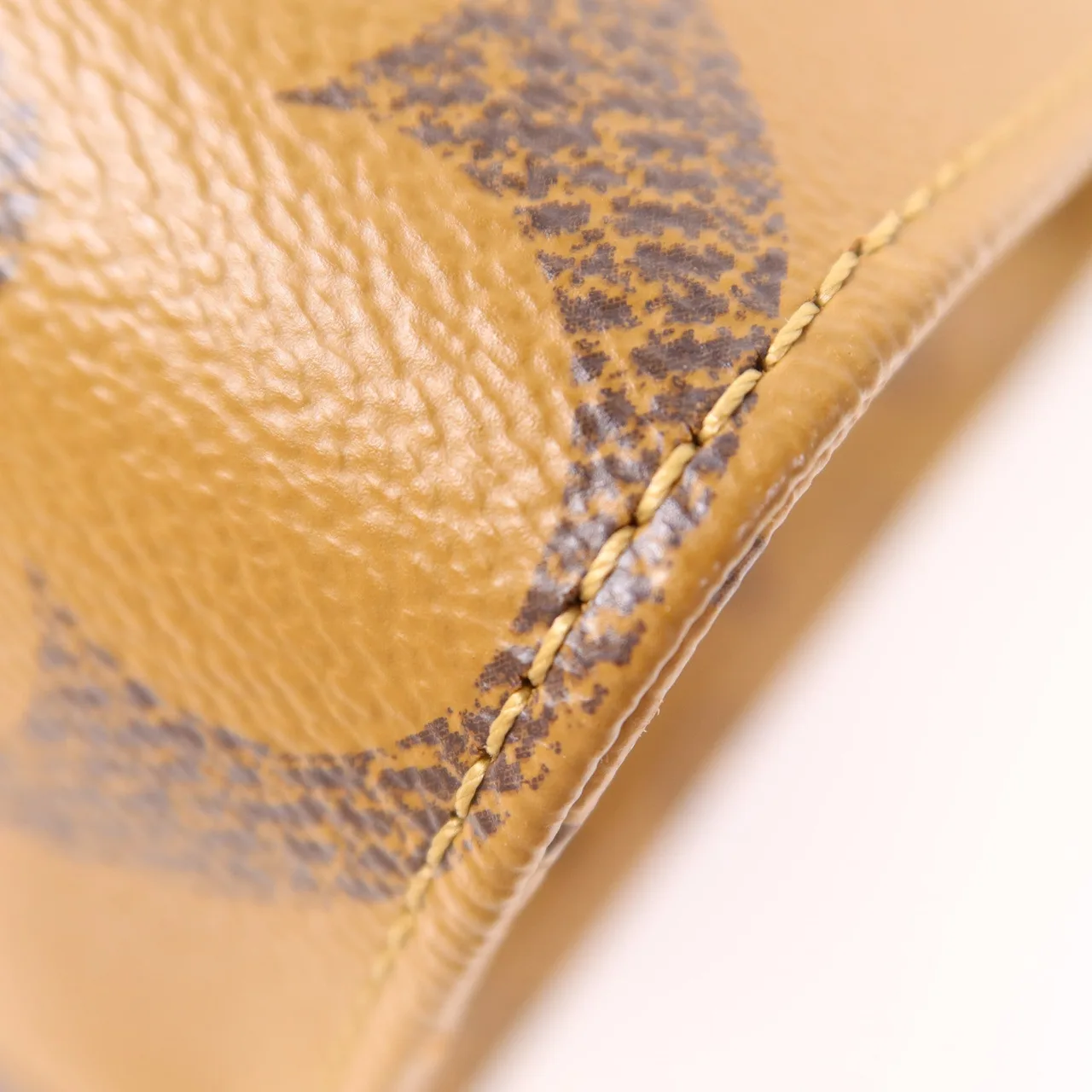 LOUIS VUITTON OnTheGo M45321 兩用包 塗層帆布 棕色 塗層帆布 中古品A - 縮圖 12