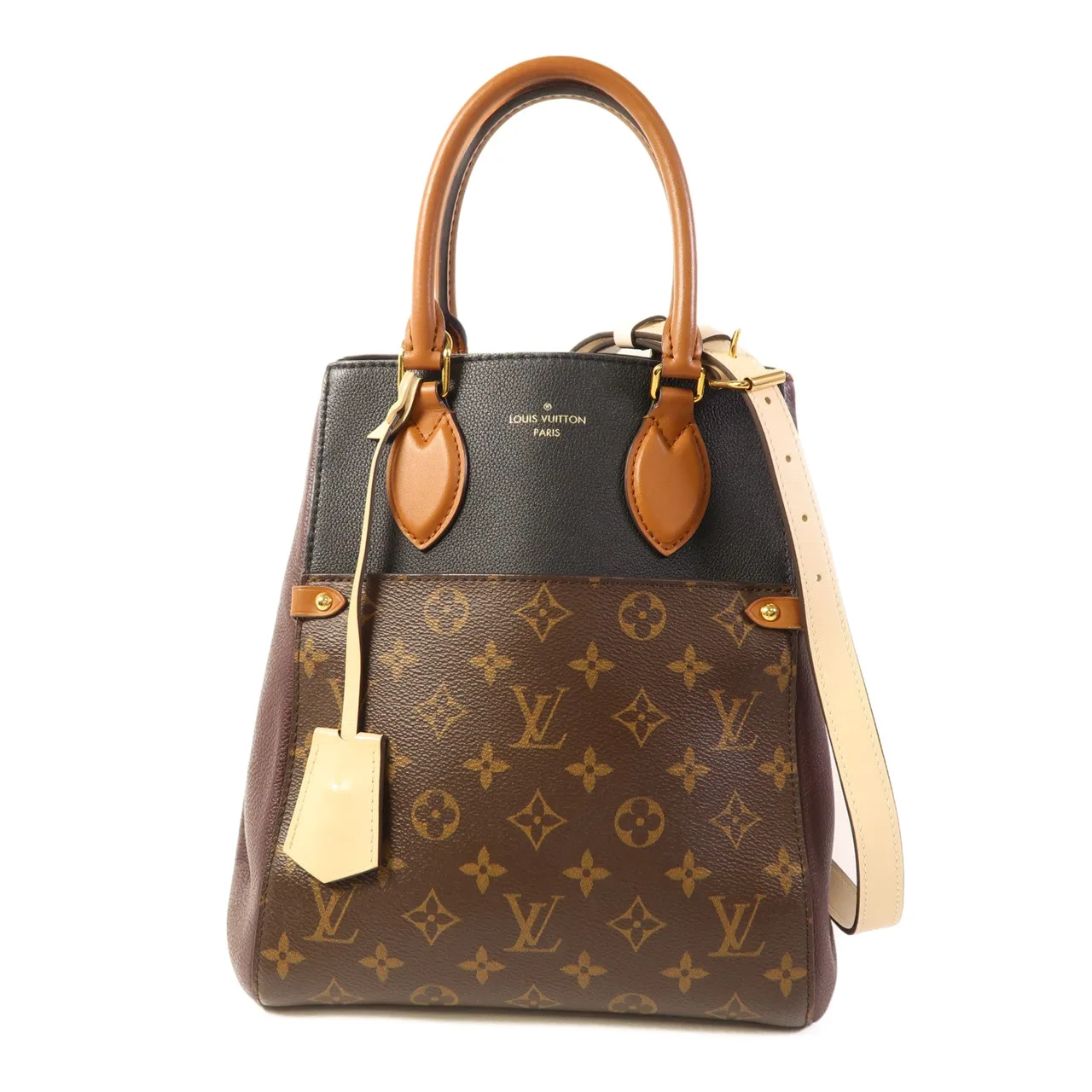 LOUIS VUITTON M45409 兩用包 塗層帆布 棕色