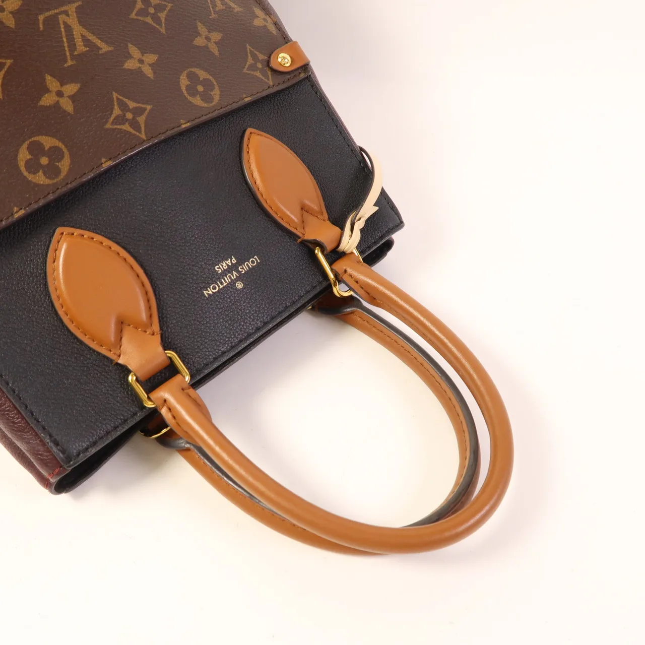 LOUIS VUITTON M45409 兩用包 塗層帆布 棕色 塗層帆布 中古品B - 縮圖 5