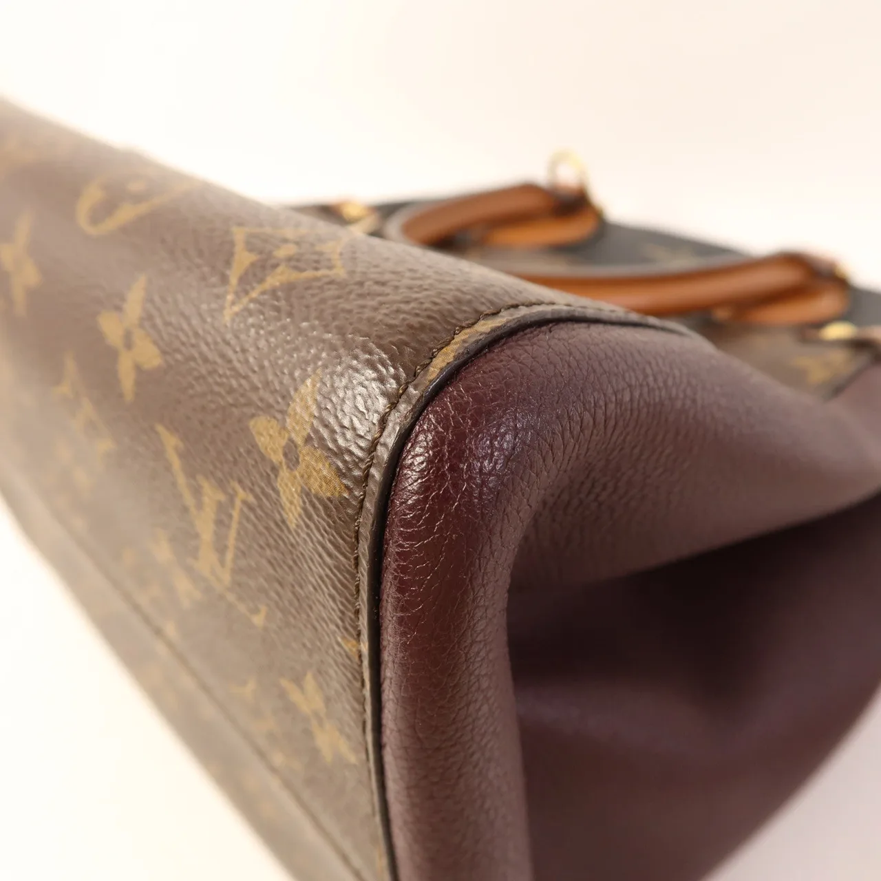 LOUIS VUITTON M45409 兩用包 塗層帆布 棕色 塗層帆布 中古品B - 縮圖 13