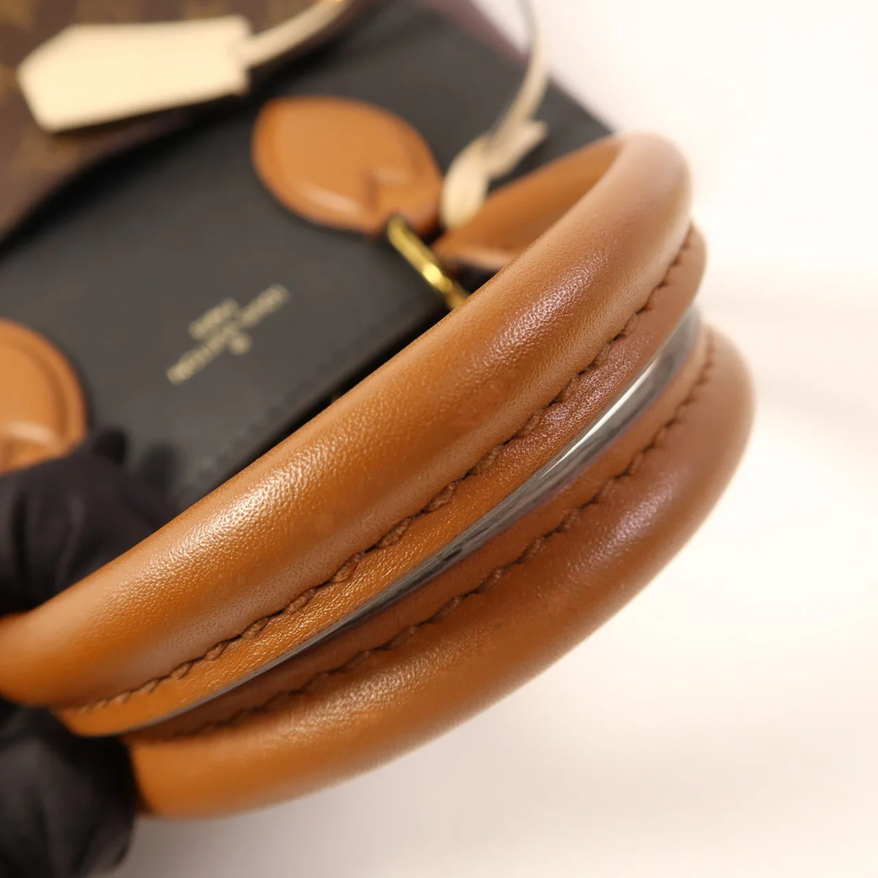 LOUIS VUITTON M45409 兩用包 塗層帆布 棕色 塗層帆布 中古品B - 縮圖 17