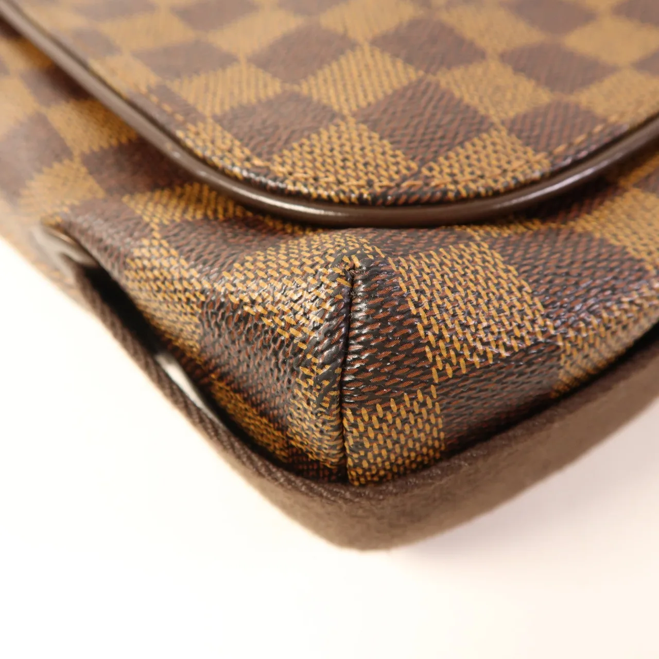 LOUIS VUITTON Brooklyn N51211 肩背包 塗層帆布 棕色 塗層帆布 中古品B - 縮圖 11