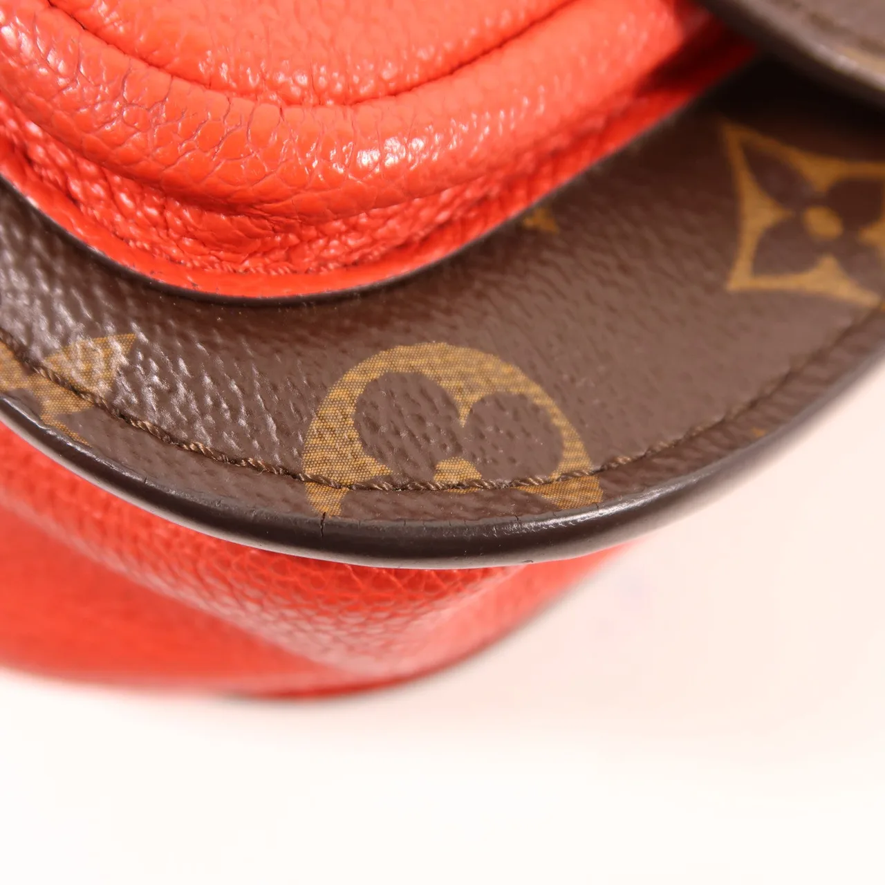 LOUIS VUITTON M44548 兩用包 塗層帆布 棕色 / Red/Brown 塗層帆布 中古品B - 縮圖 6