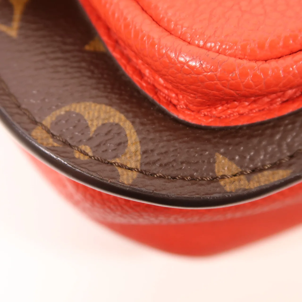 LOUIS VUITTON M44548 兩用包 塗層帆布 棕色 / Red/Brown 塗層帆布 中古品B - 縮圖 7