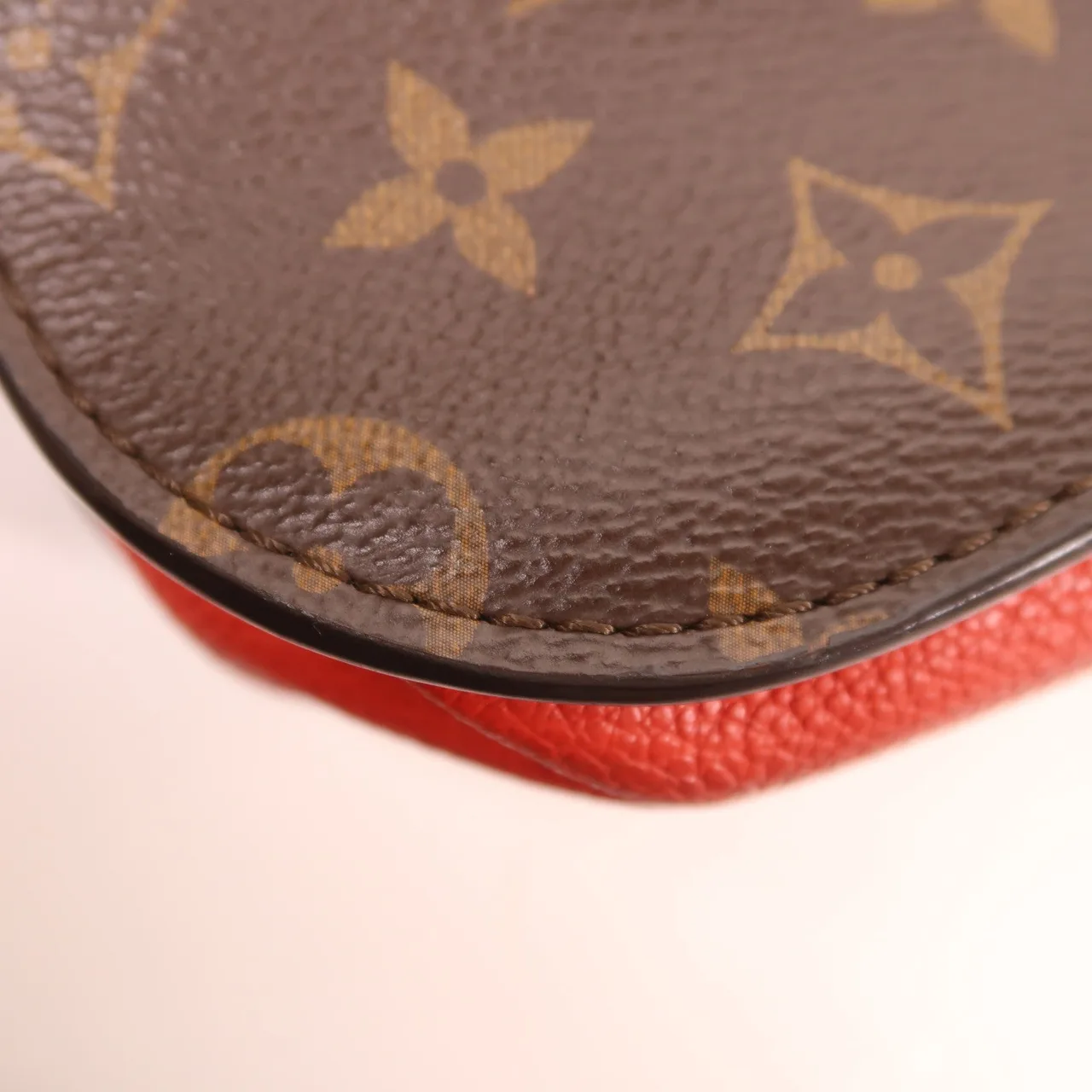 LOUIS VUITTON M44548 兩用包 塗層帆布 棕色 / Red/Brown 塗層帆布 中古品B - 縮圖 9