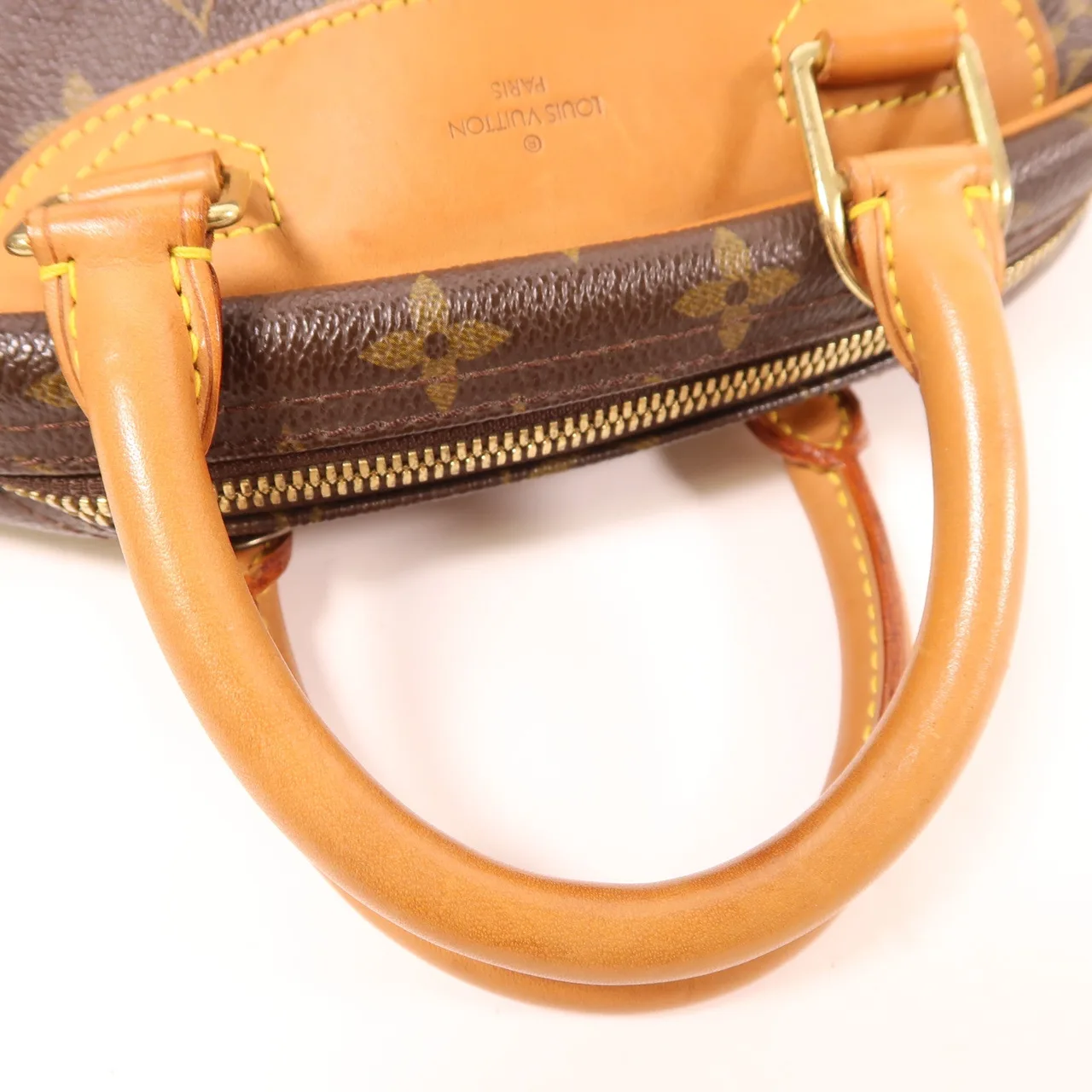 LOUIS VUITTON Trouville M42228 手提包 塗層帆布 棕色 塗層帆布 中古品B - 縮圖 5
