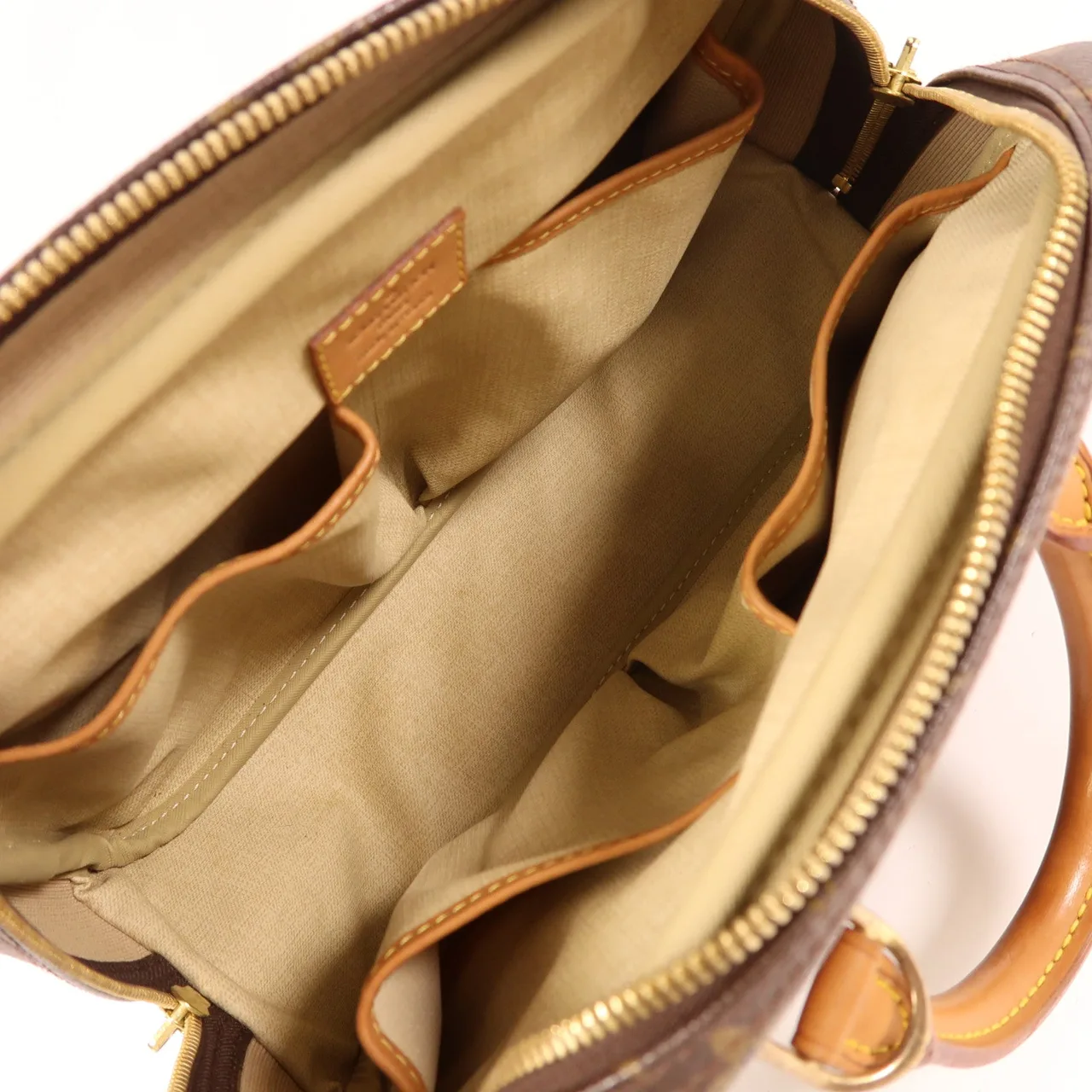 LOUIS VUITTON Trouville M42228 手提包 塗層帆布 棕色 塗層帆布 中古品B - 縮圖 10