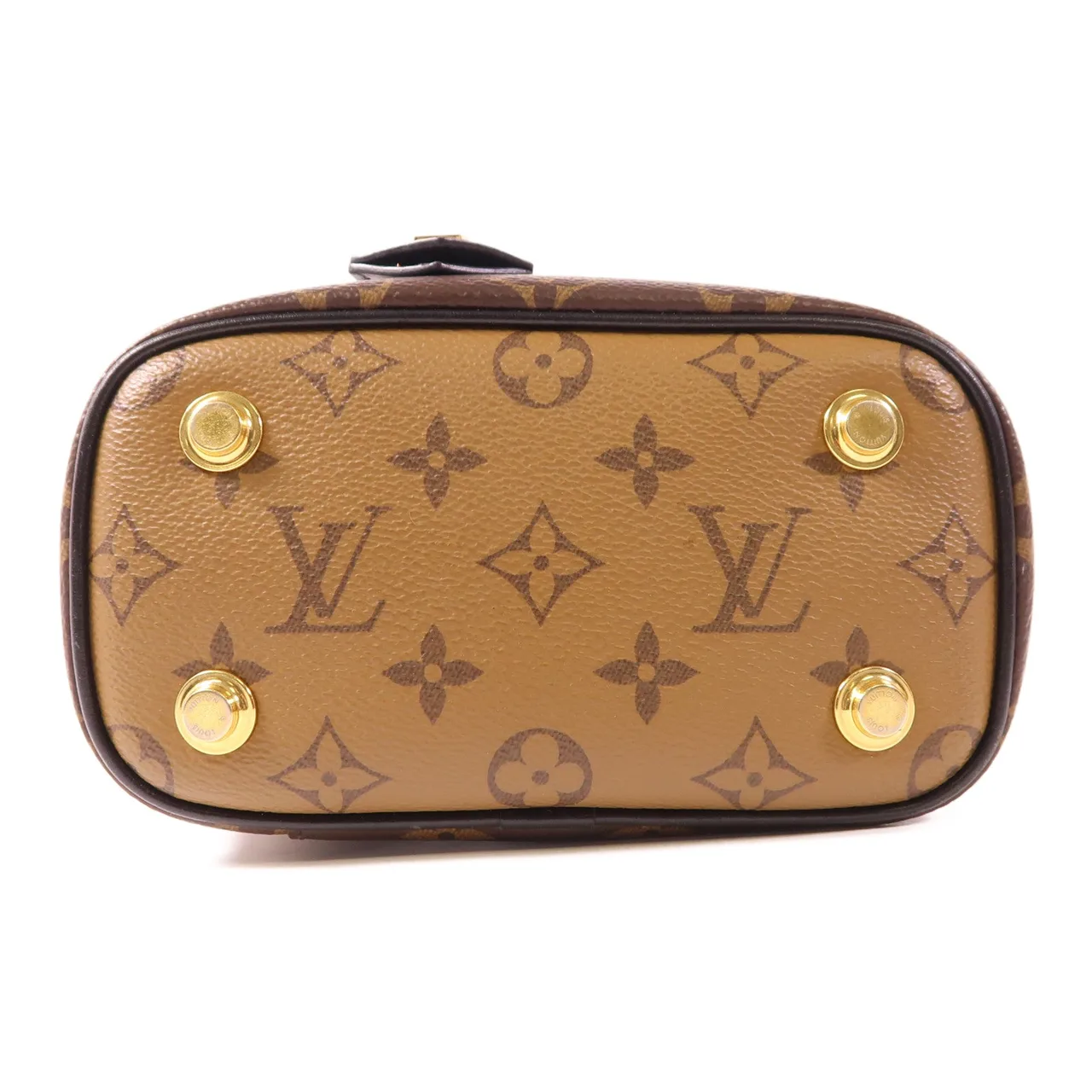 LOUIS VUITTON Vanity M45165 兩用包 塗層帆布 棕色 / Brown 塗層帆布 中古品B - 縮圖 4