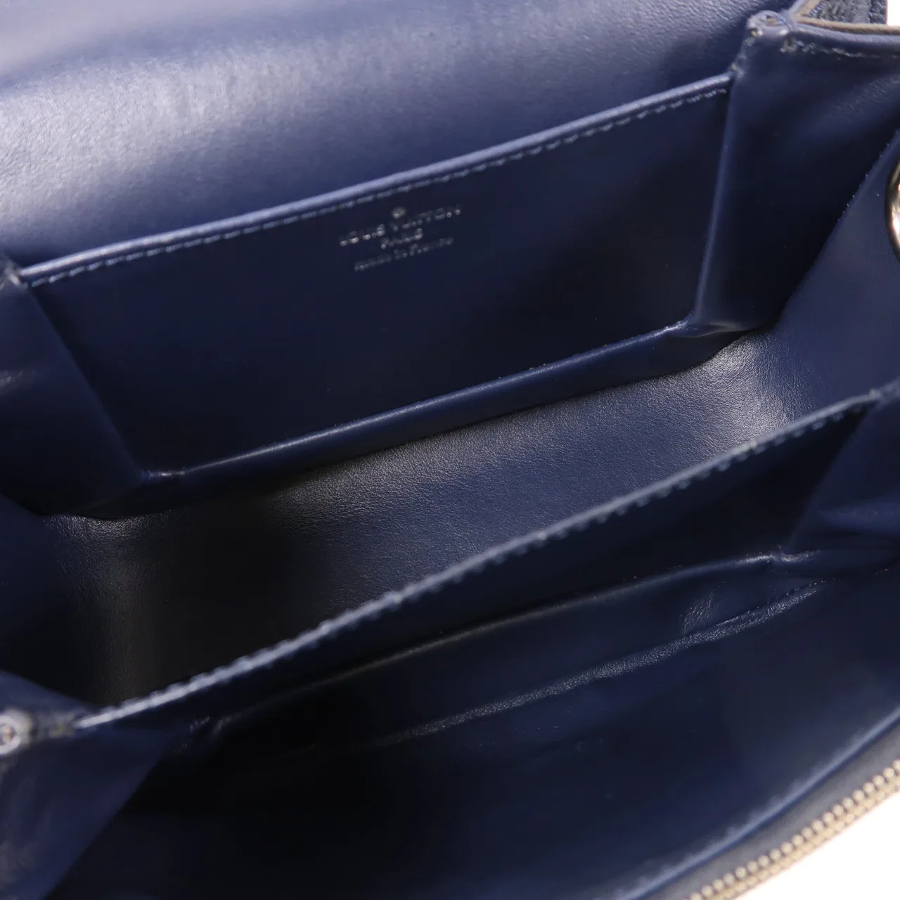 LOUIS VUITTON Vivienne M54057 兩用包 牛皮 海軍藍 / Black 牛皮 中古品A - 縮圖 5