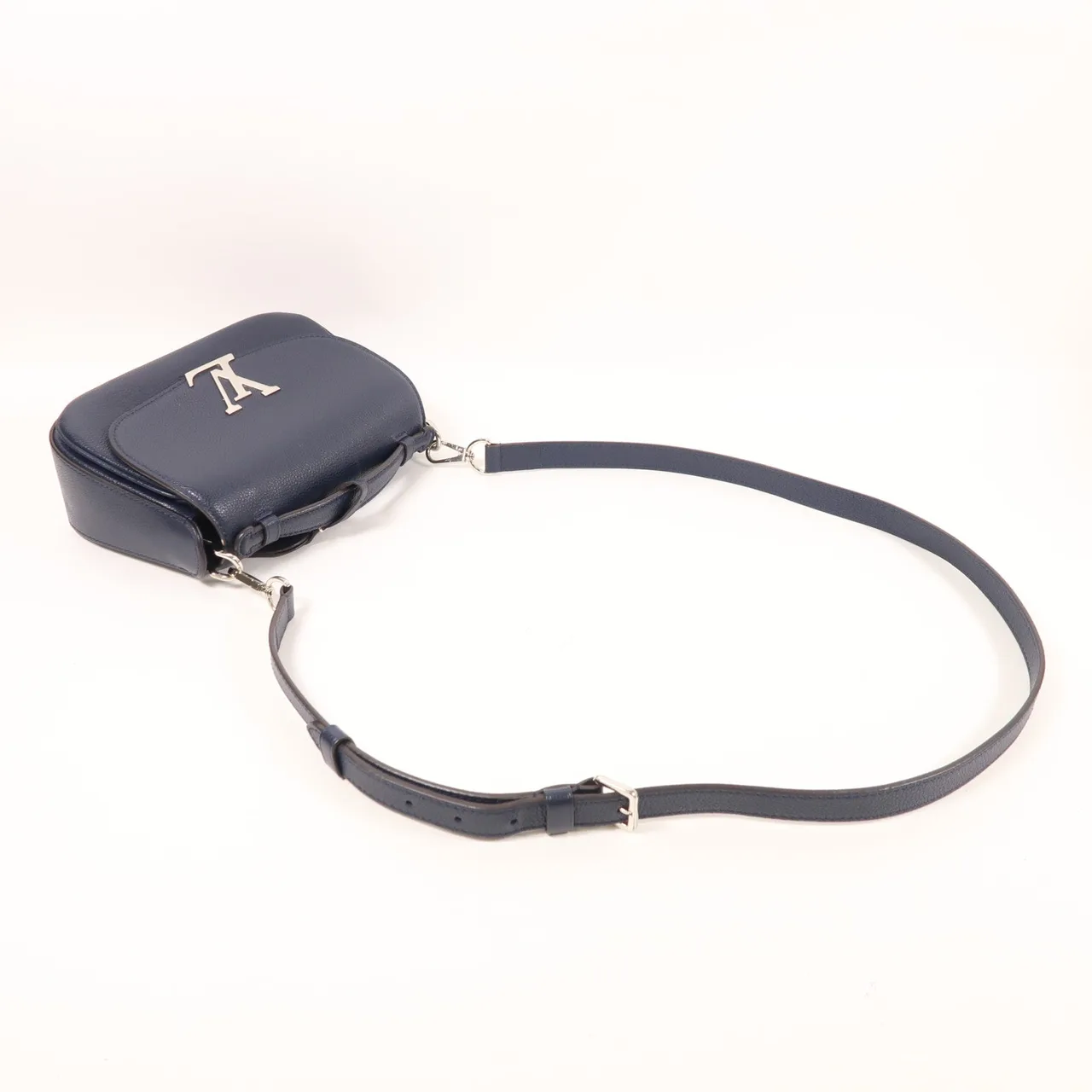 LOUIS VUITTON Vivienne M54057 兩用包 牛皮 海軍藍 / Black 牛皮 中古品A - 縮圖 8