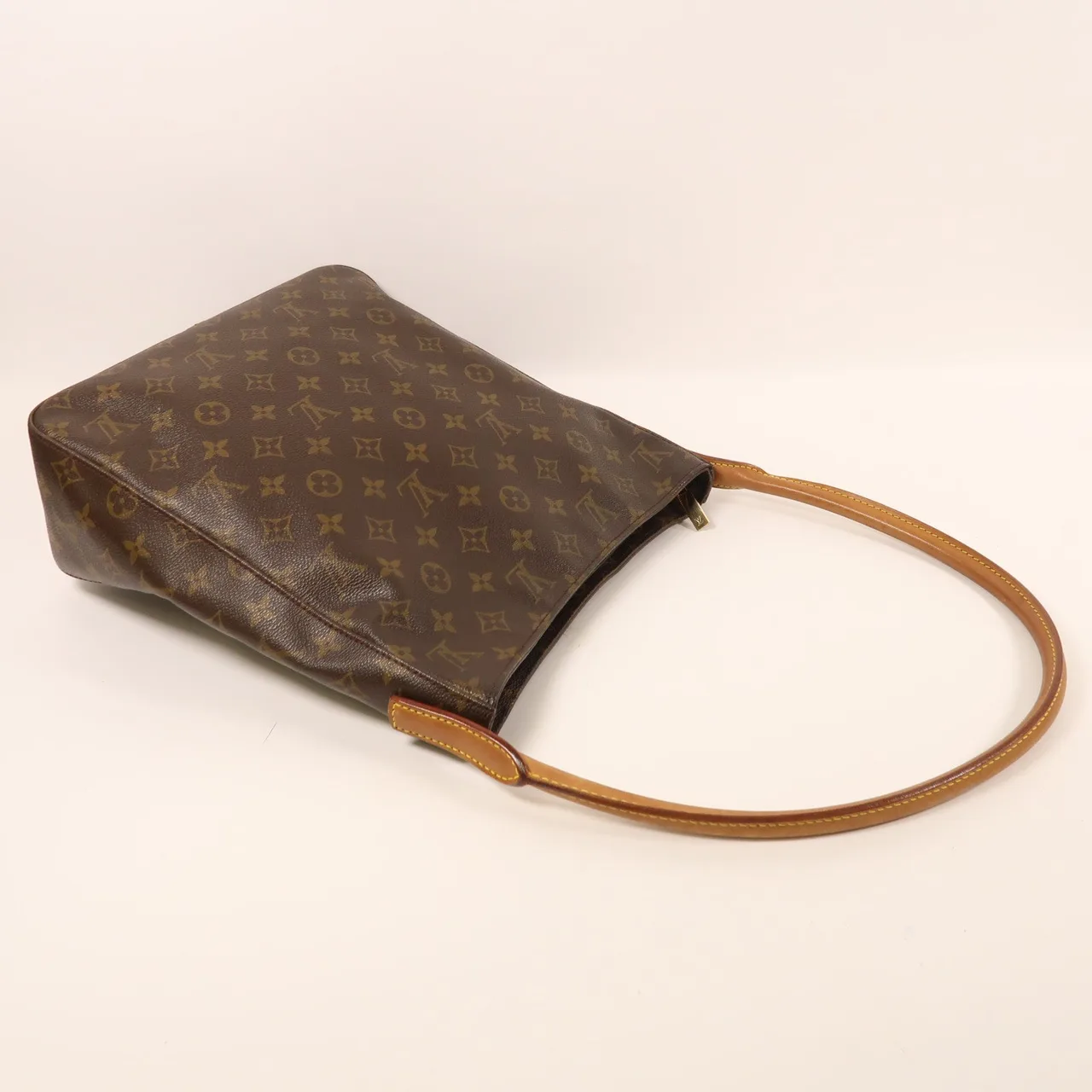 LOUIS VUITTON Loop M51145 肩背包 塗層帆布 棕色 / Brown 塗層帆布 中古品B - 縮圖 8
