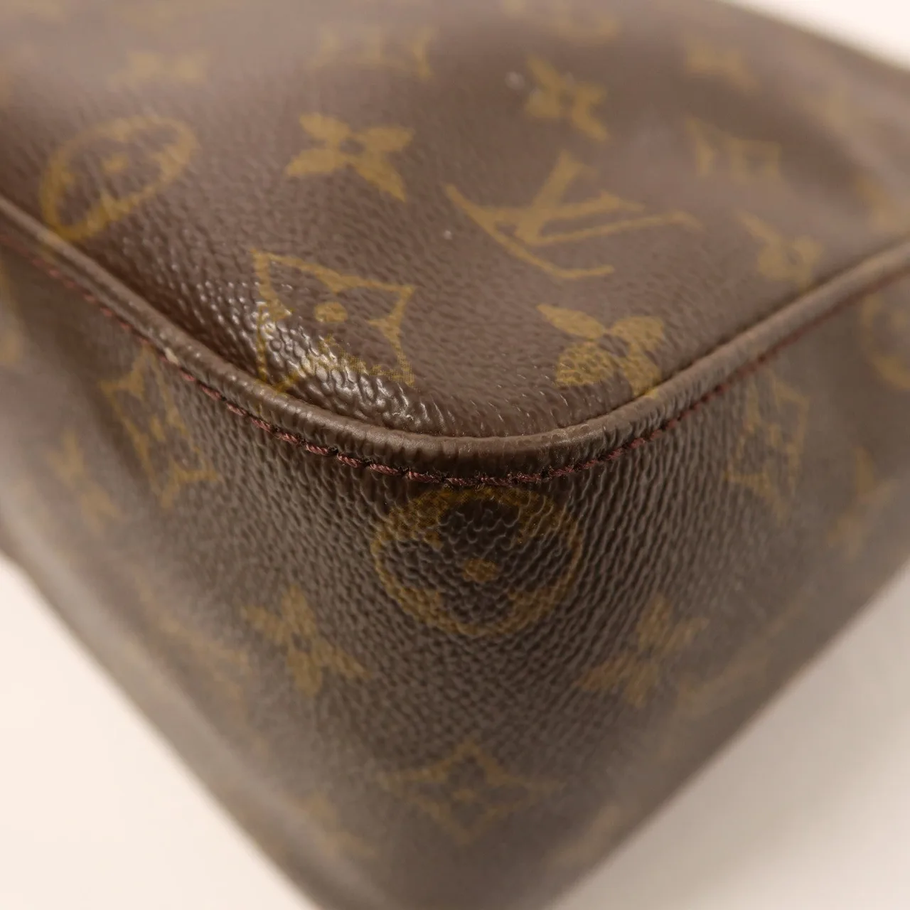 LOUIS VUITTON Loop M51145 肩背包 塗層帆布 棕色 / Brown 塗層帆布 中古品B - 縮圖 9