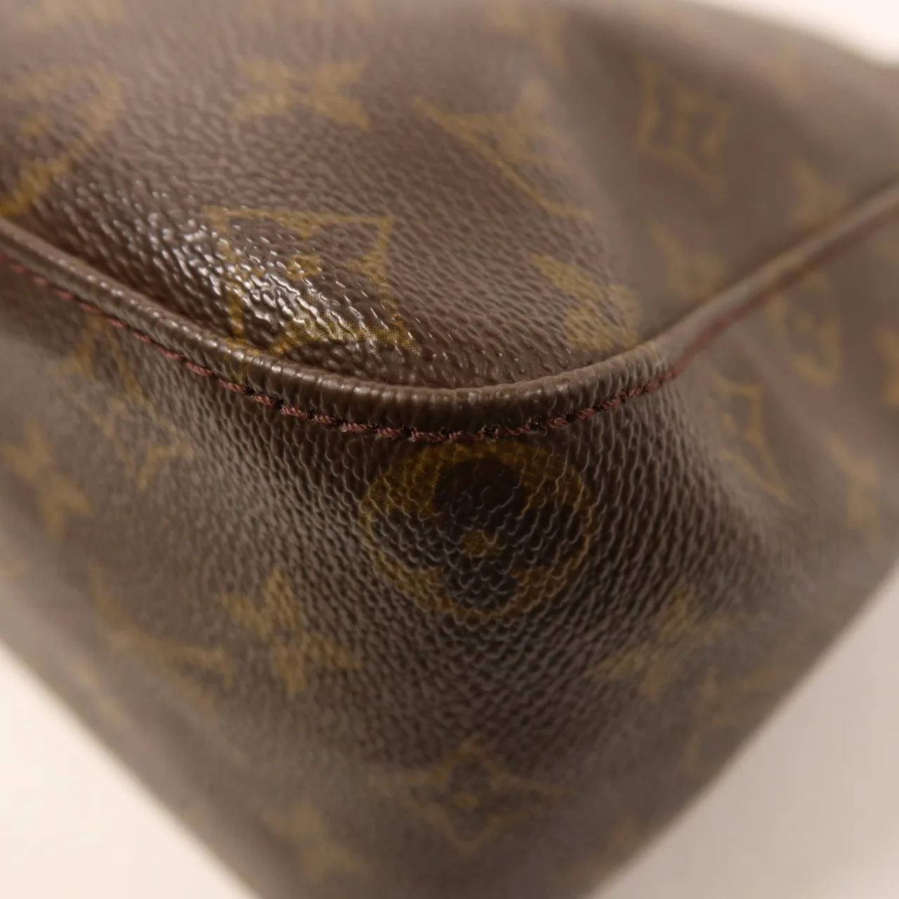 LOUIS VUITTON Loop M51145 肩背包 塗層帆布 棕色 / Brown 塗層帆布 中古品B - 縮圖 11