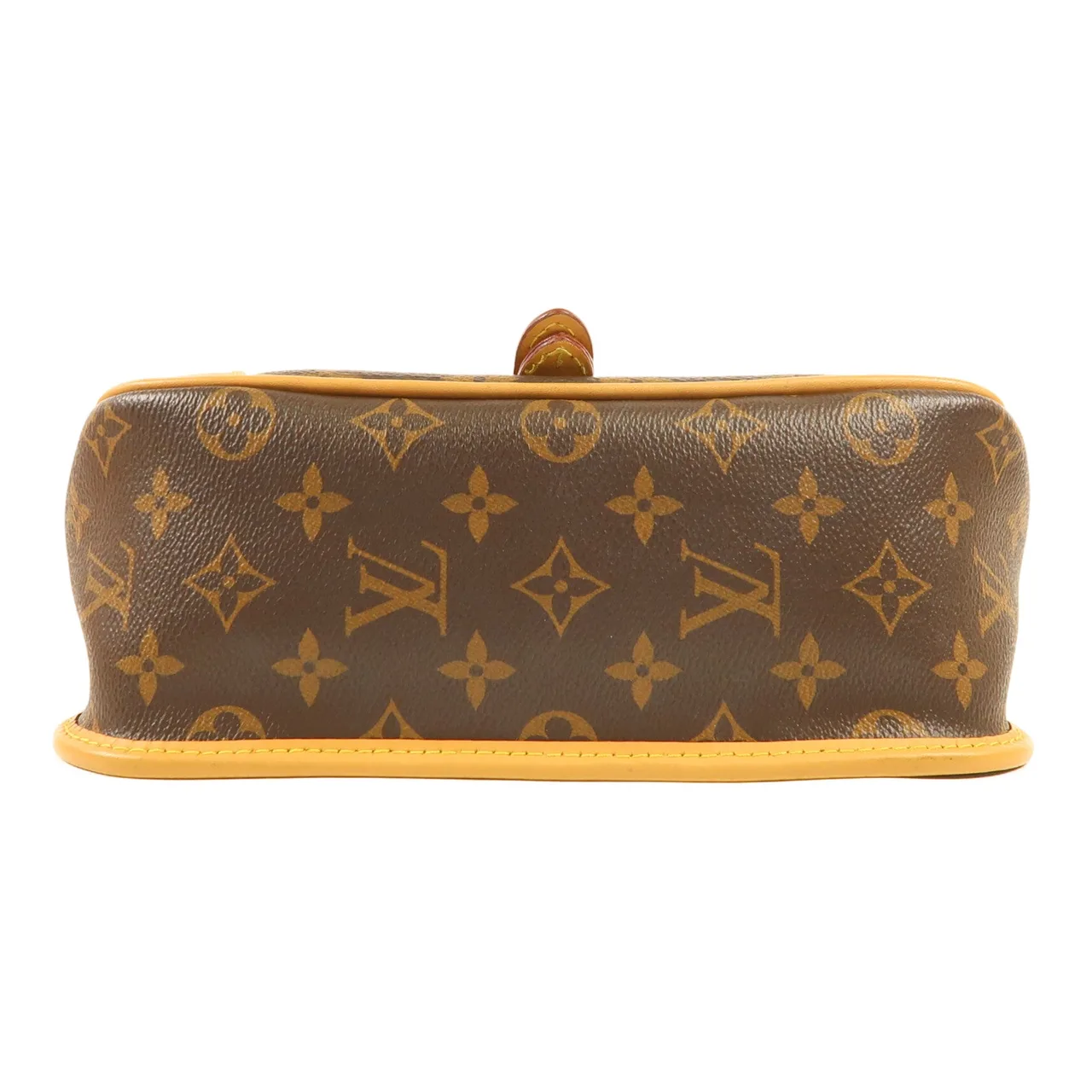 LOUIS VUITTON Diane M45985 兩用包 塗層帆布 棕色 / Brown 塗層帆布 中古品B - 縮圖 4