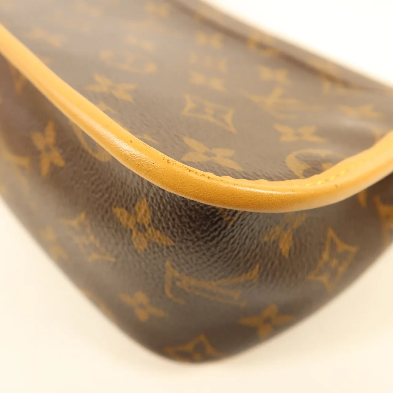 LOUIS VUITTON Diane M45985 兩用包 塗層帆布 棕色 / Brown 塗層帆布 中古品B - 縮圖 12