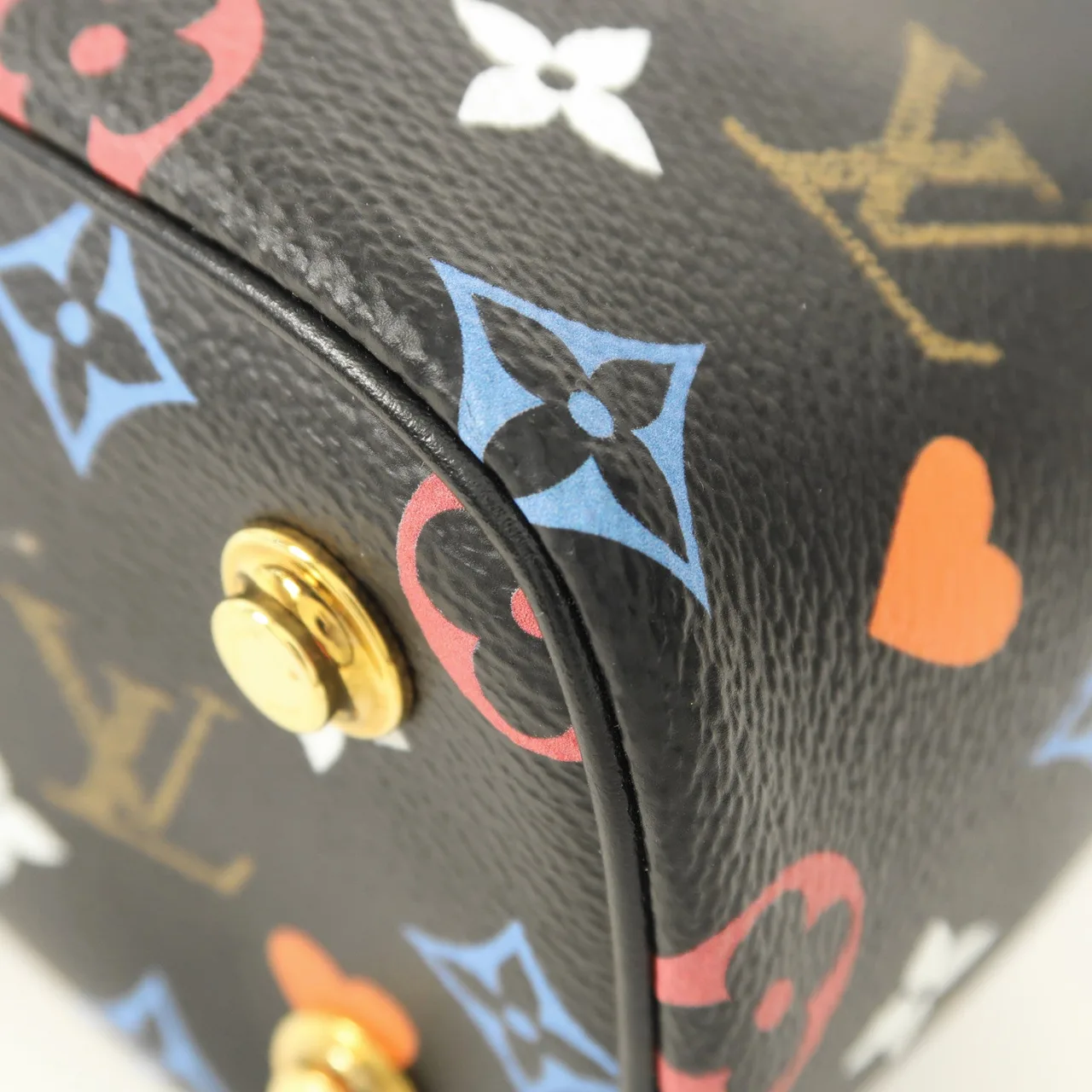 LOUIS VUITTON Vanity M57482 兩用包 塗層帆布 黑色 / 多種顏色 / Black 塗層帆布 中古品A - 縮圖 9