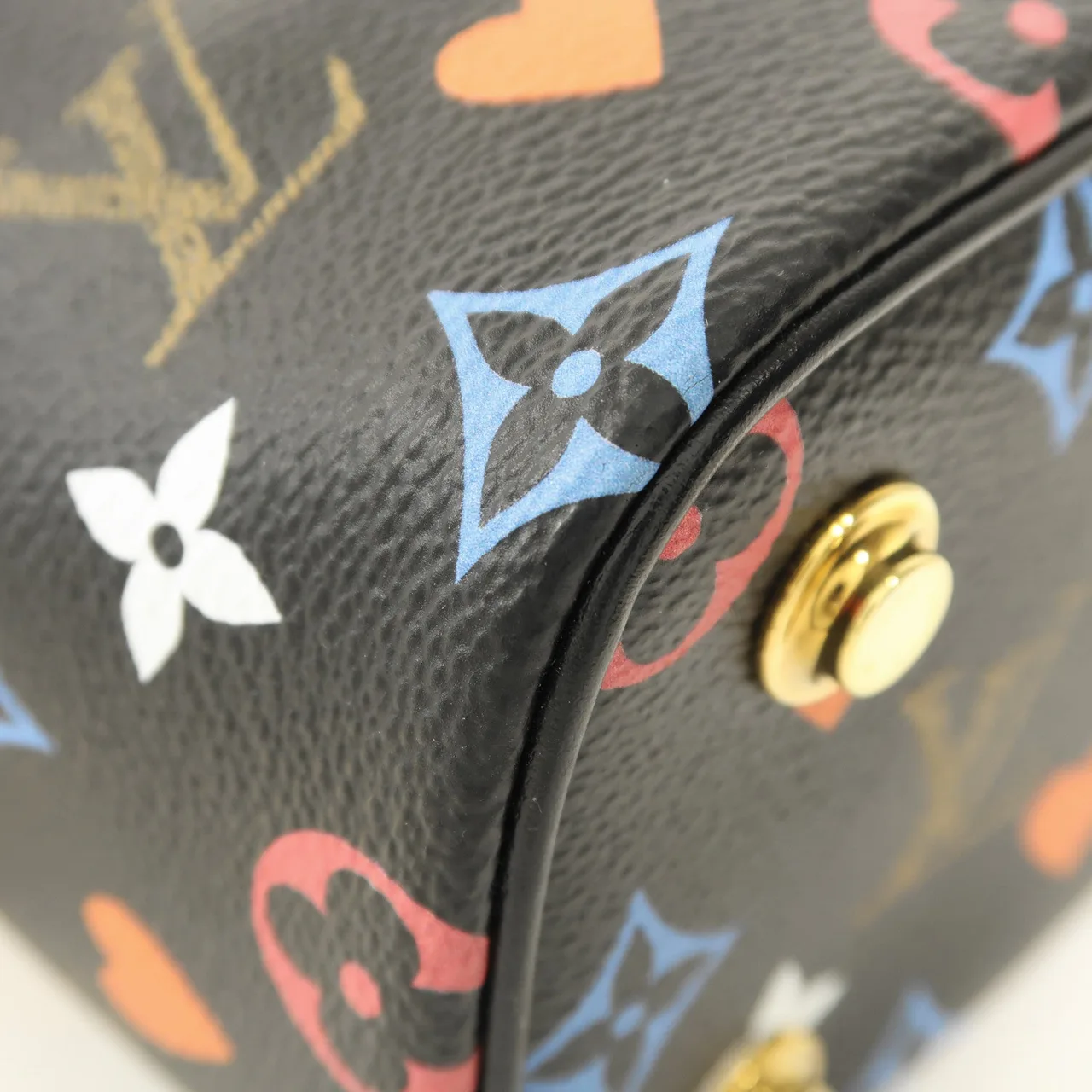 LOUIS VUITTON Vanity M57482 兩用包 塗層帆布 黑色 / 多種顏色 / Black 塗層帆布 中古品A - 縮圖 10
