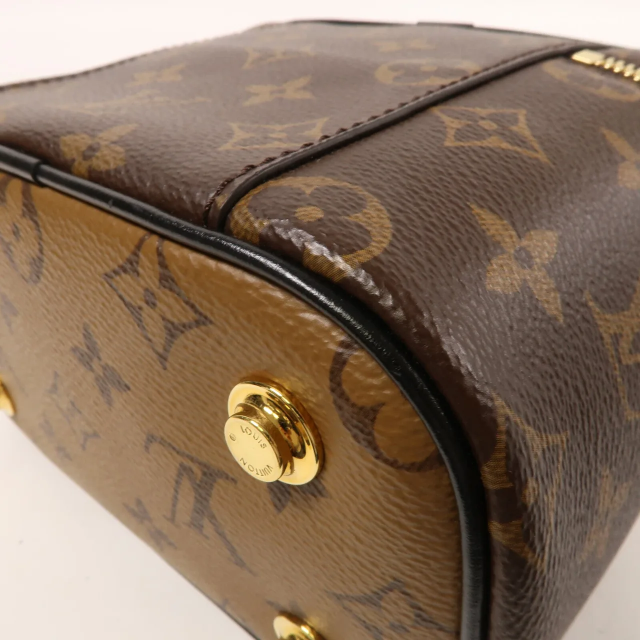 LOUIS VUITTON Vanity M45165 兩用包 塗層帆布 棕色 塗層帆布 中古品A - 縮圖 7