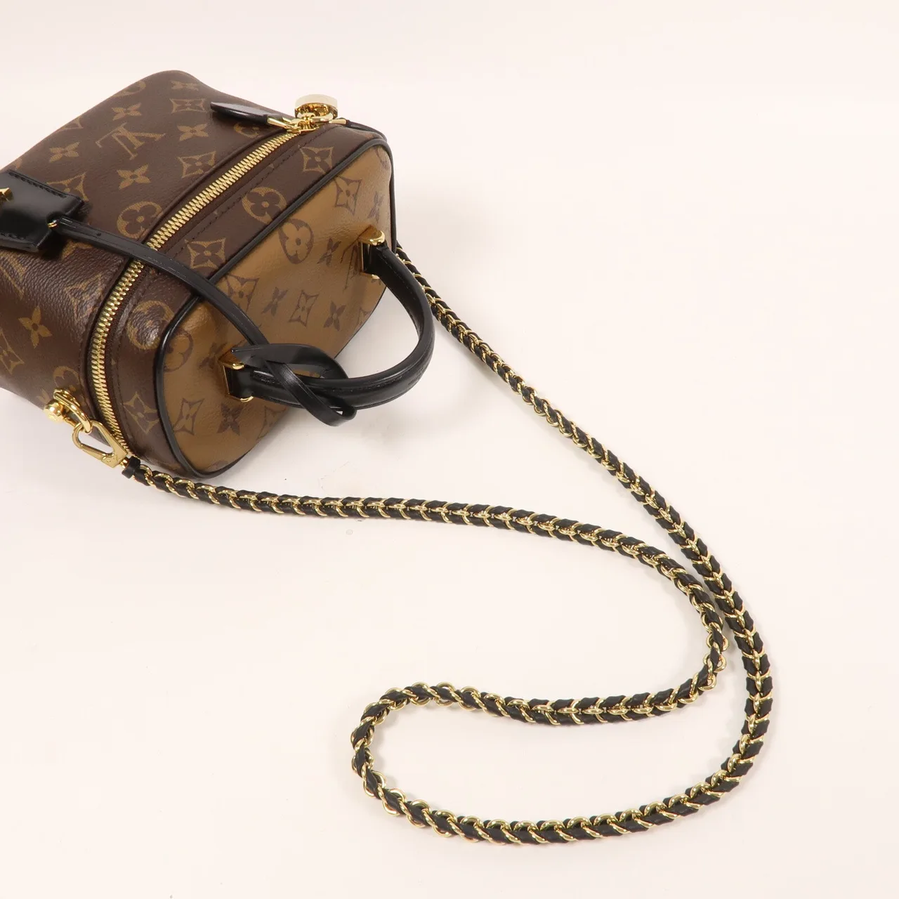 LOUIS VUITTON Vanity M45165 兩用包 塗層帆布 棕色 塗層帆布 中古品A - 縮圖 9