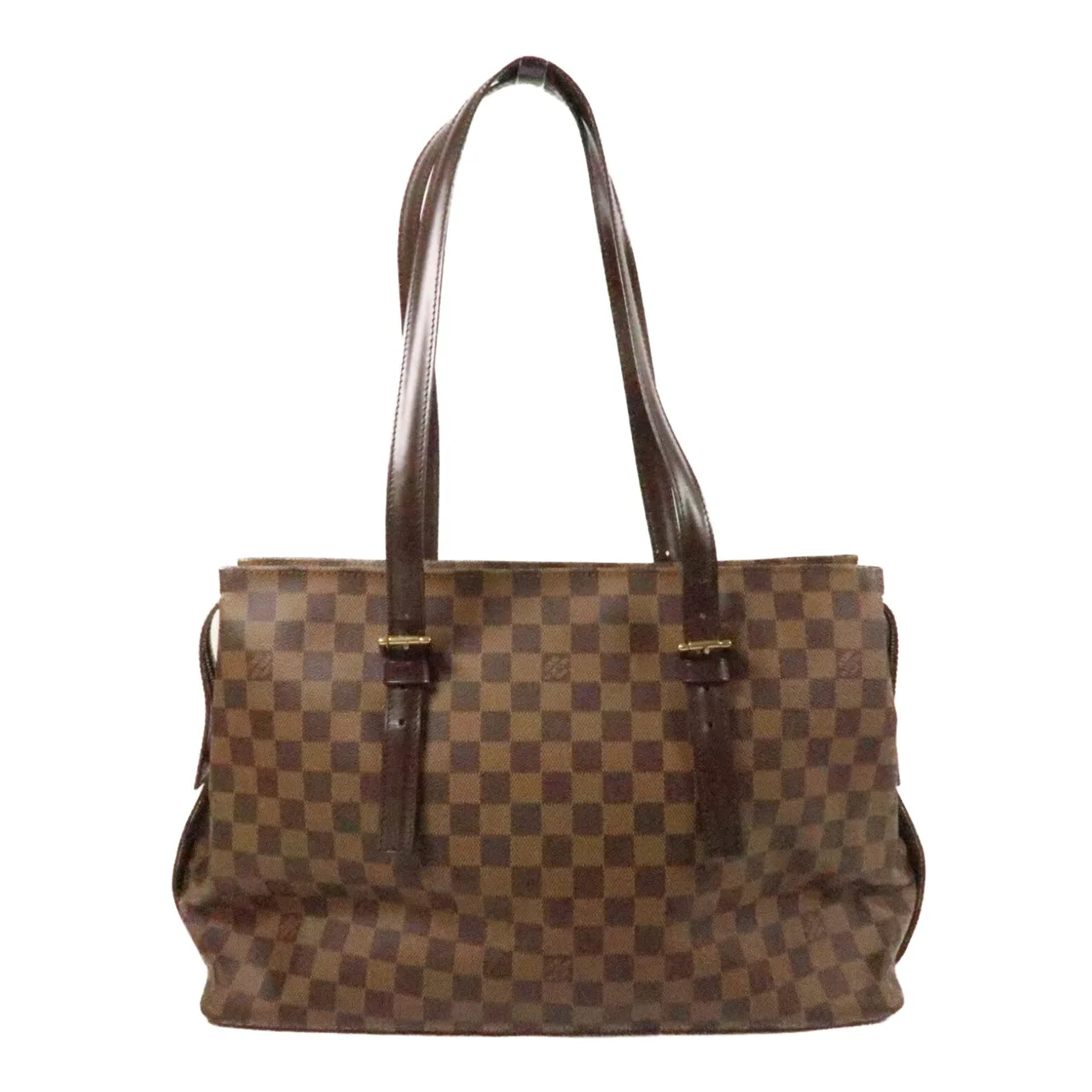 LOUIS VUITTON Chelsea N51119 托特包 塗層帆布 棕色