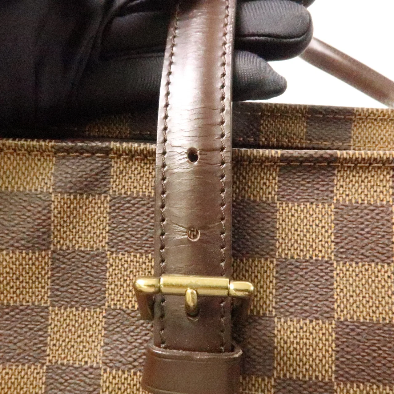 LOUIS VUITTON Chelsea N51119 托特包 塗層帆布 棕色 塗層帆布 中古品A - 縮圖 5